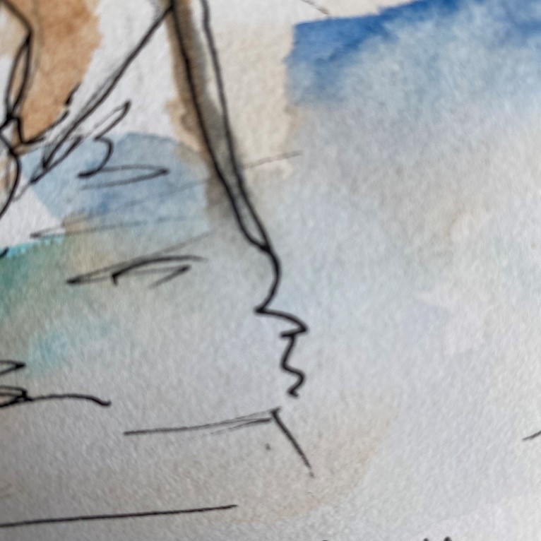 Ladies Walking At The Beach 3