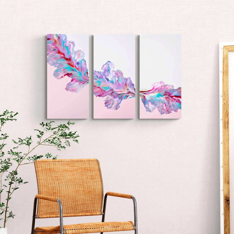 Pink Melody (Triptych)