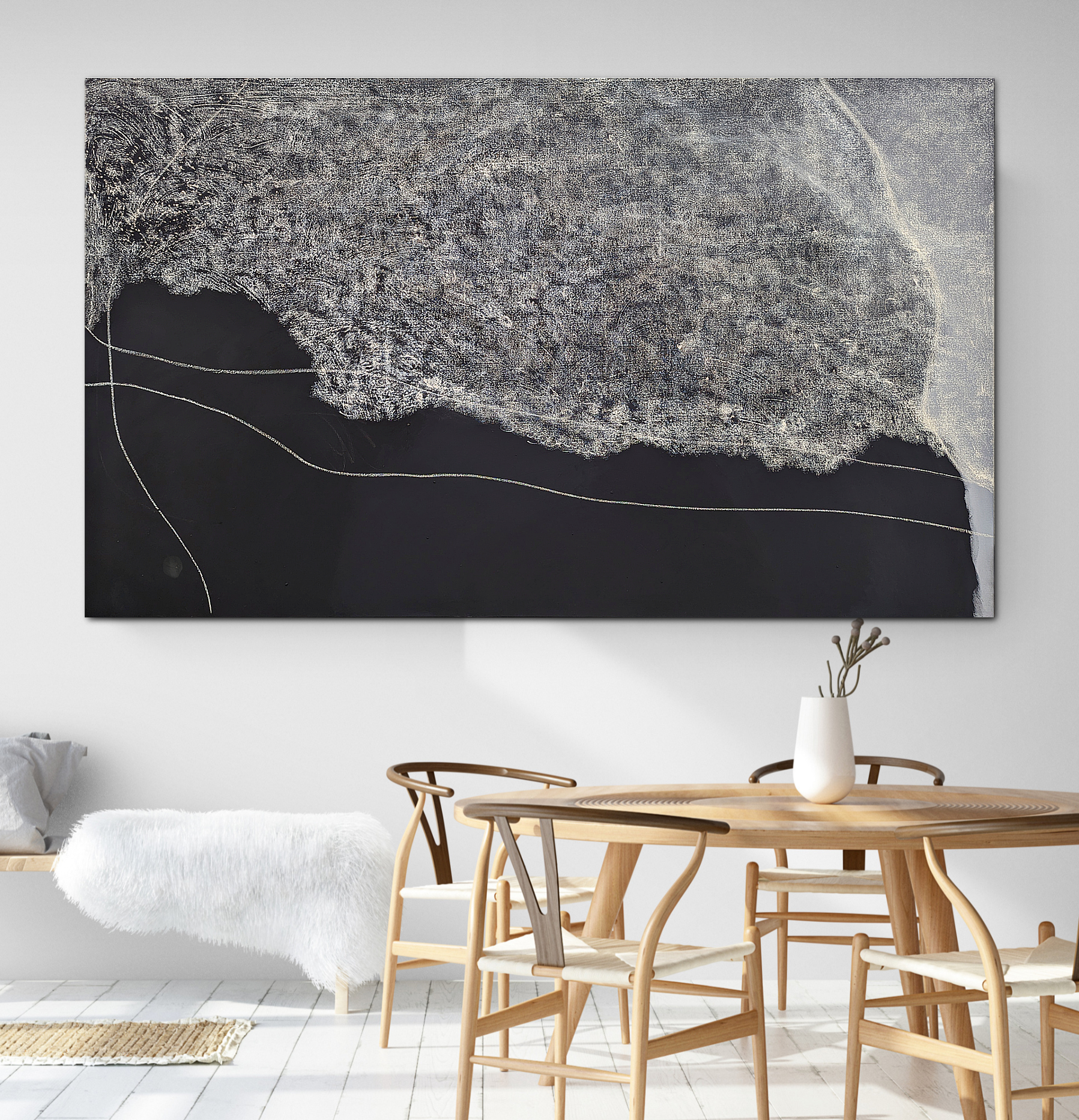 Emilie Heurtevent Raw #17 200x120cm 2023 In Situ