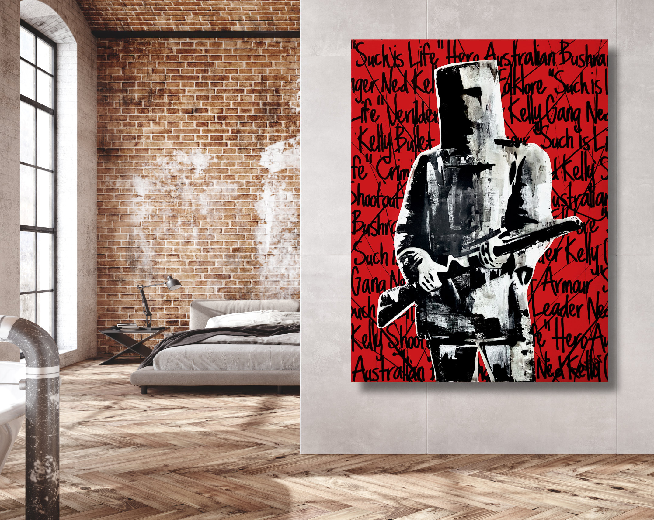 Red Ned Kelly - Art Lovers Australia