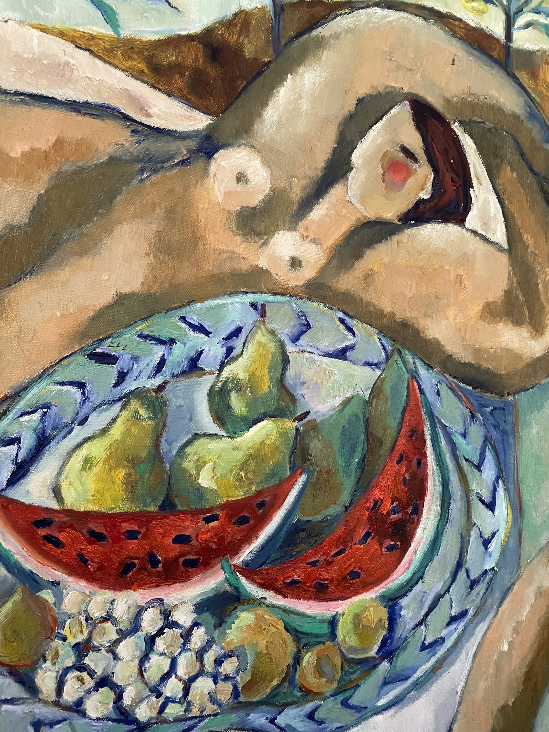 Detail 1 From Adam And Eve By Olga Bakhtina