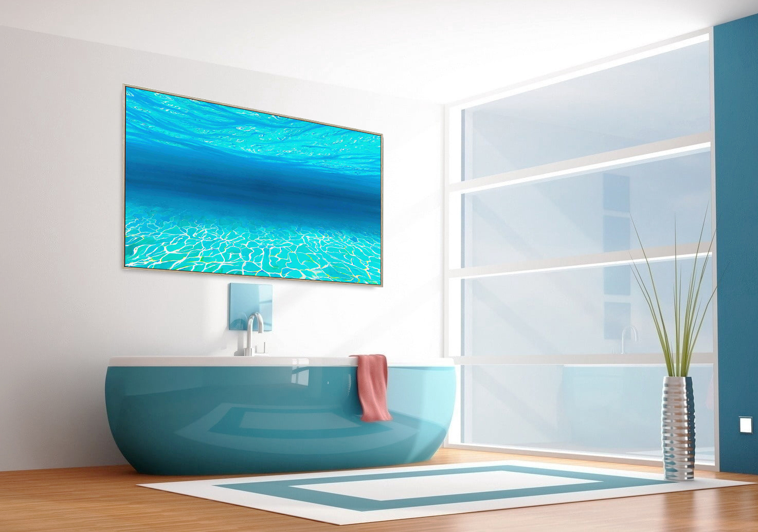 Bliss (mockup) 22 Oak Frame