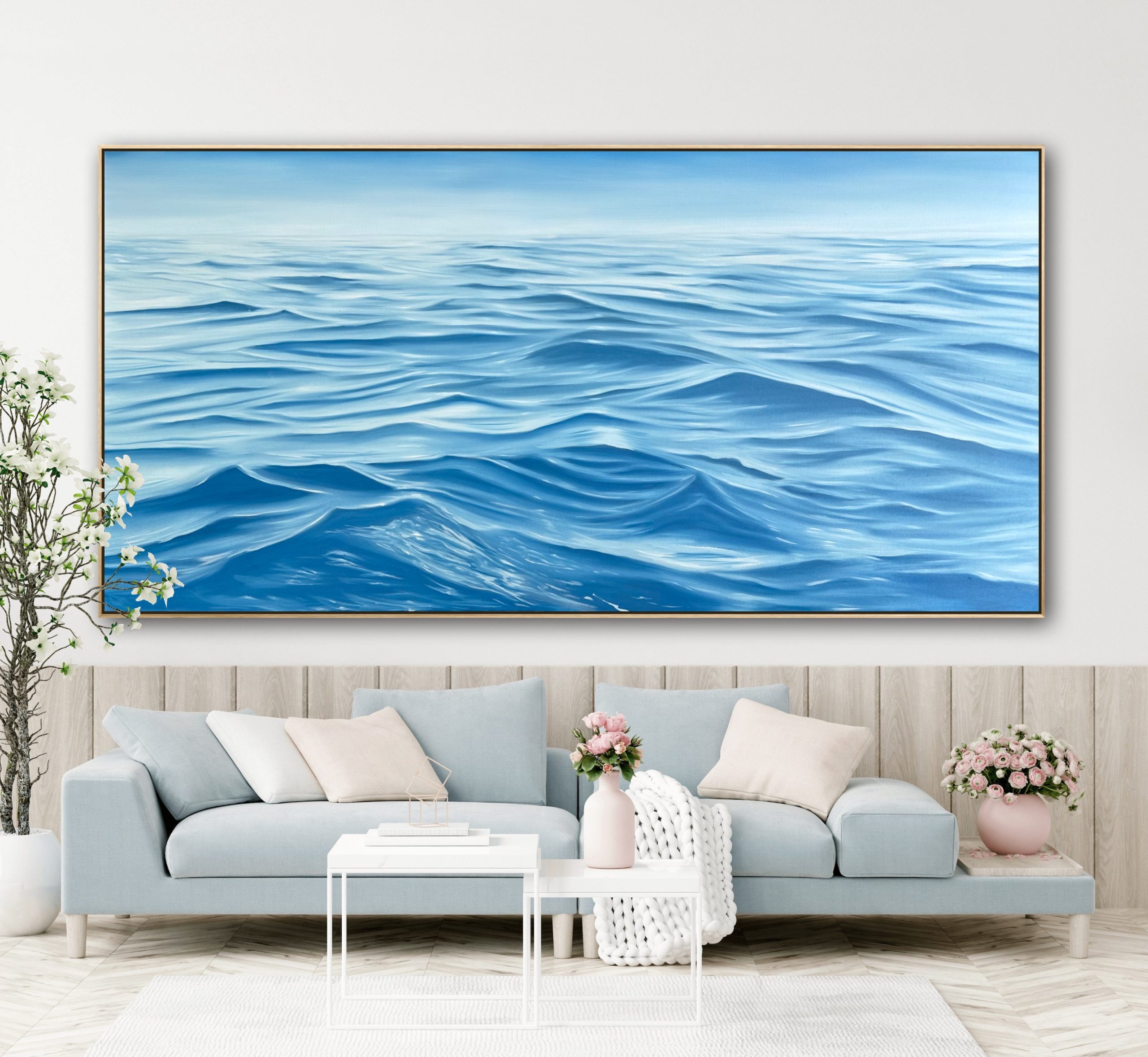 Alanah Jarvis Ocean Art Large Seascape Painting