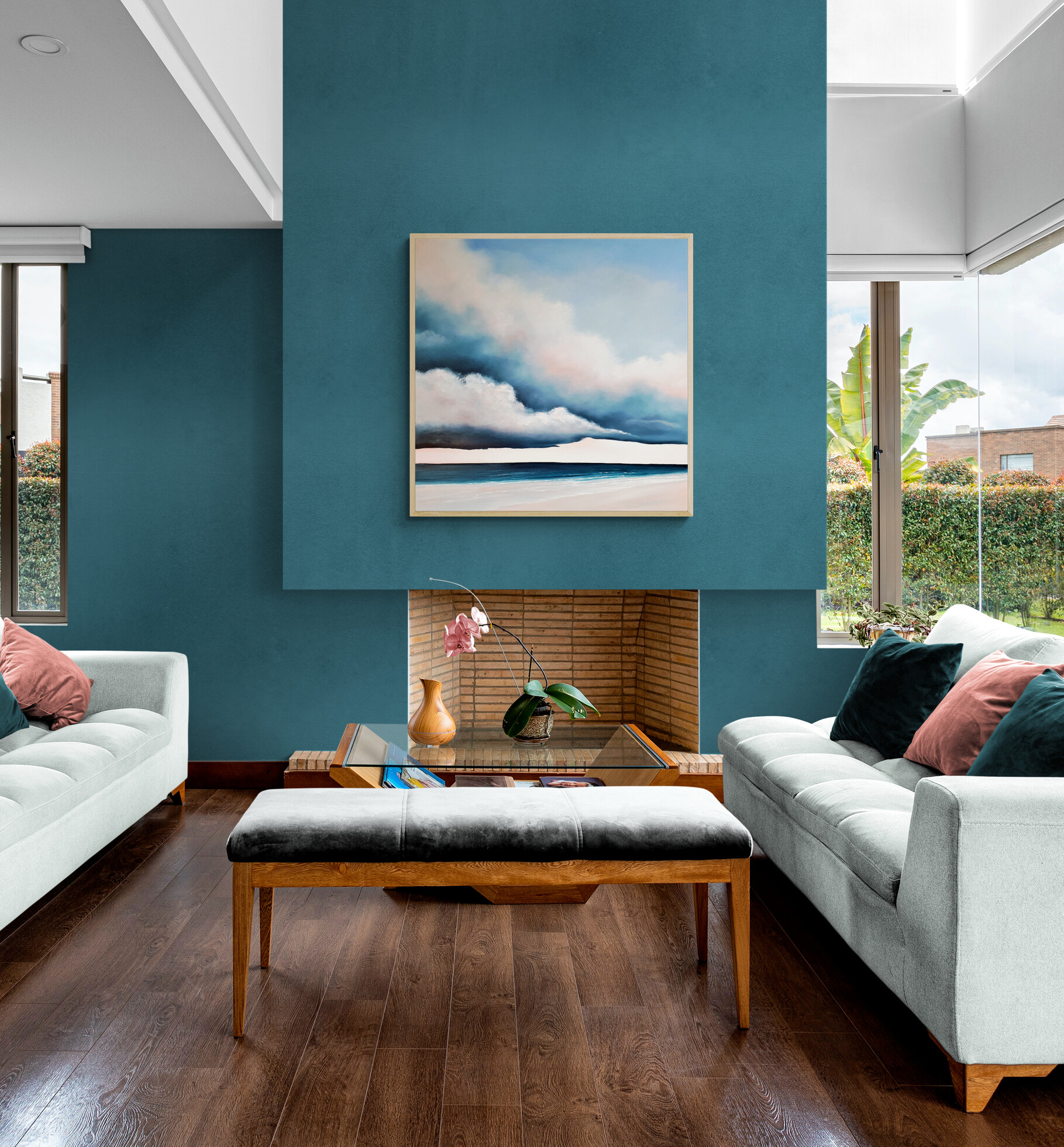 Sunrise Paints The Sky With Pinks Lucinda Leveille Art 8