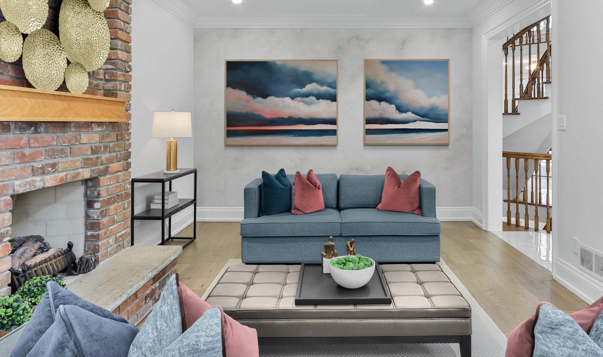 Sunrise Paints The Sky With Pinks Lucinda Leveille Art 7