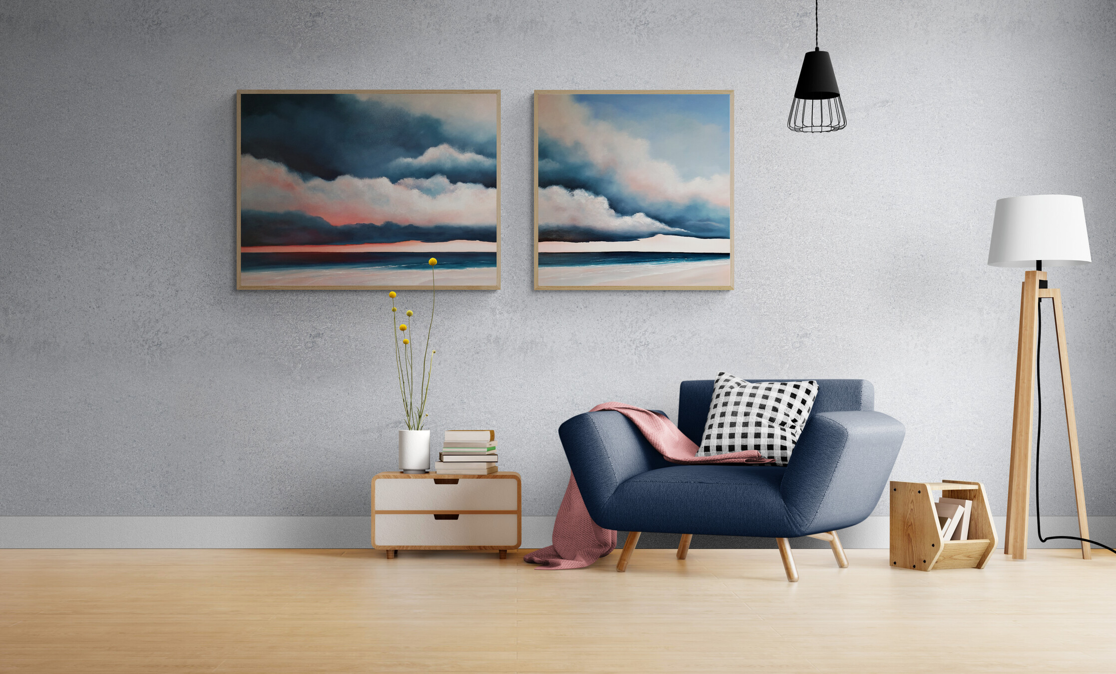 Sunrise Paints The Sky With Pinks Lucinda Leveille Art 5