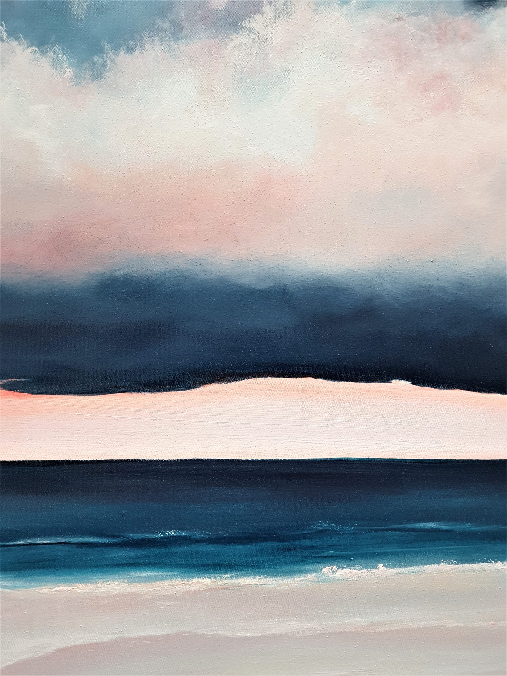 Sunset Paints The Sky With Peaches Lucinda Leveille Art 3