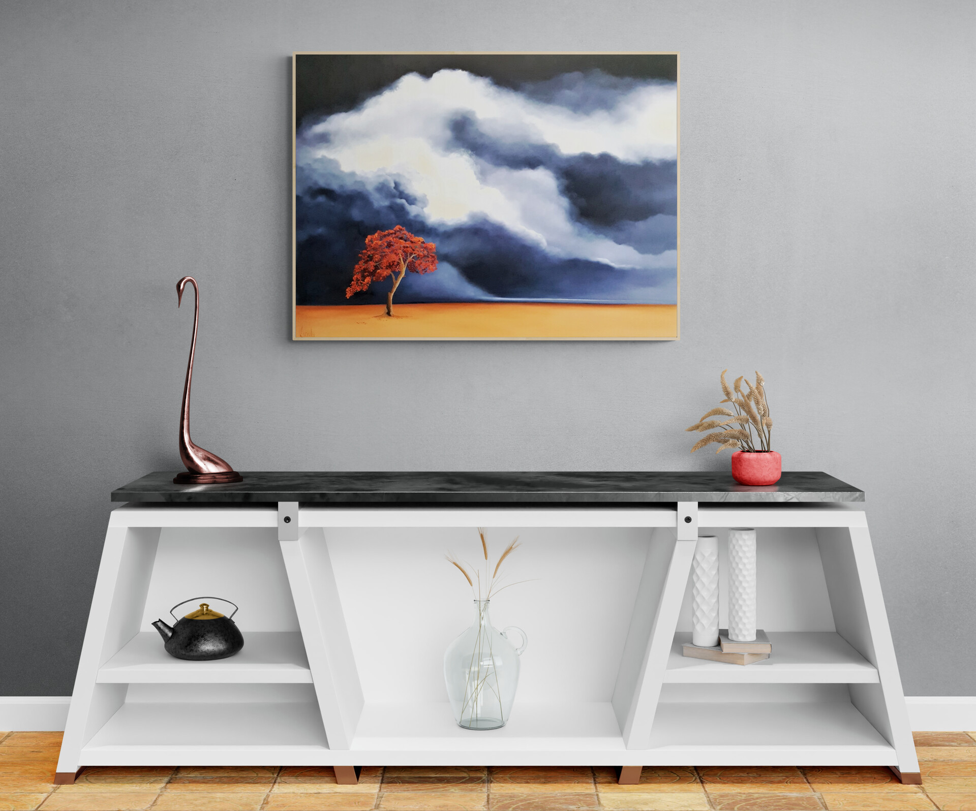 The Tree Erupted Into Flame Lucinda Leveille Art 6