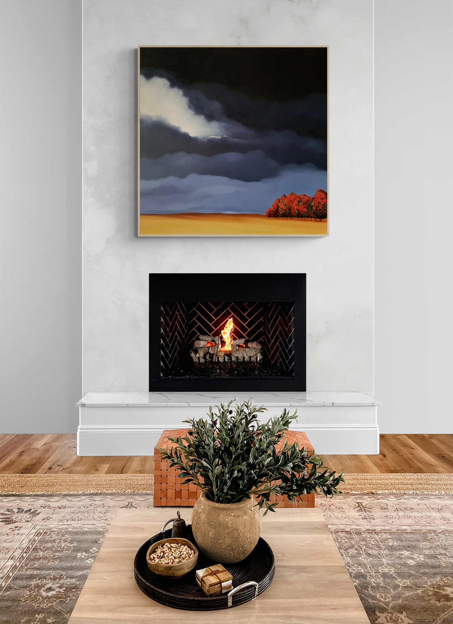 Glowing Like The Embers Of A Fire Worn Lucinda Leveille 4