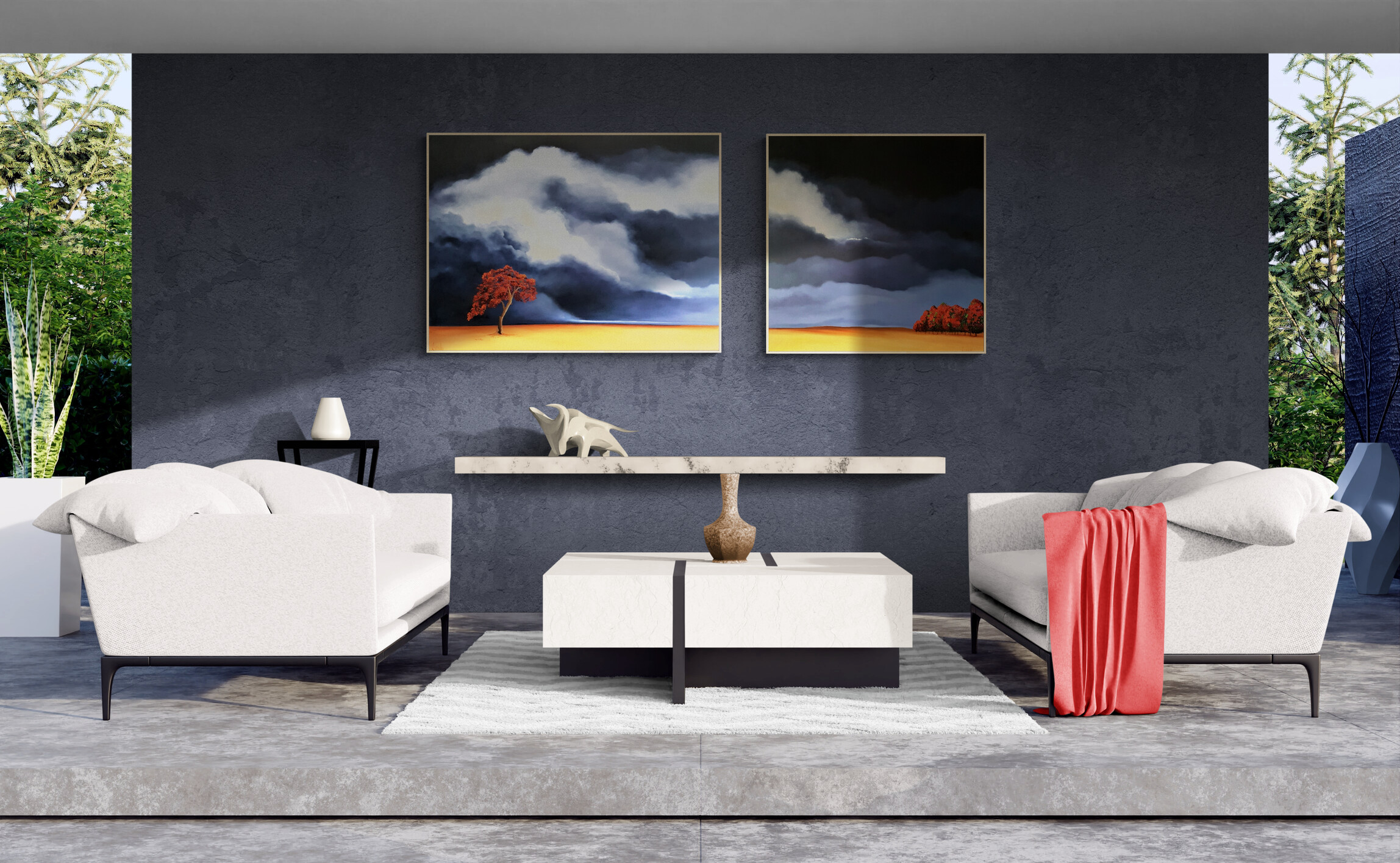 The Tree Erupted Into Flame Lucinda Leveille Art 7