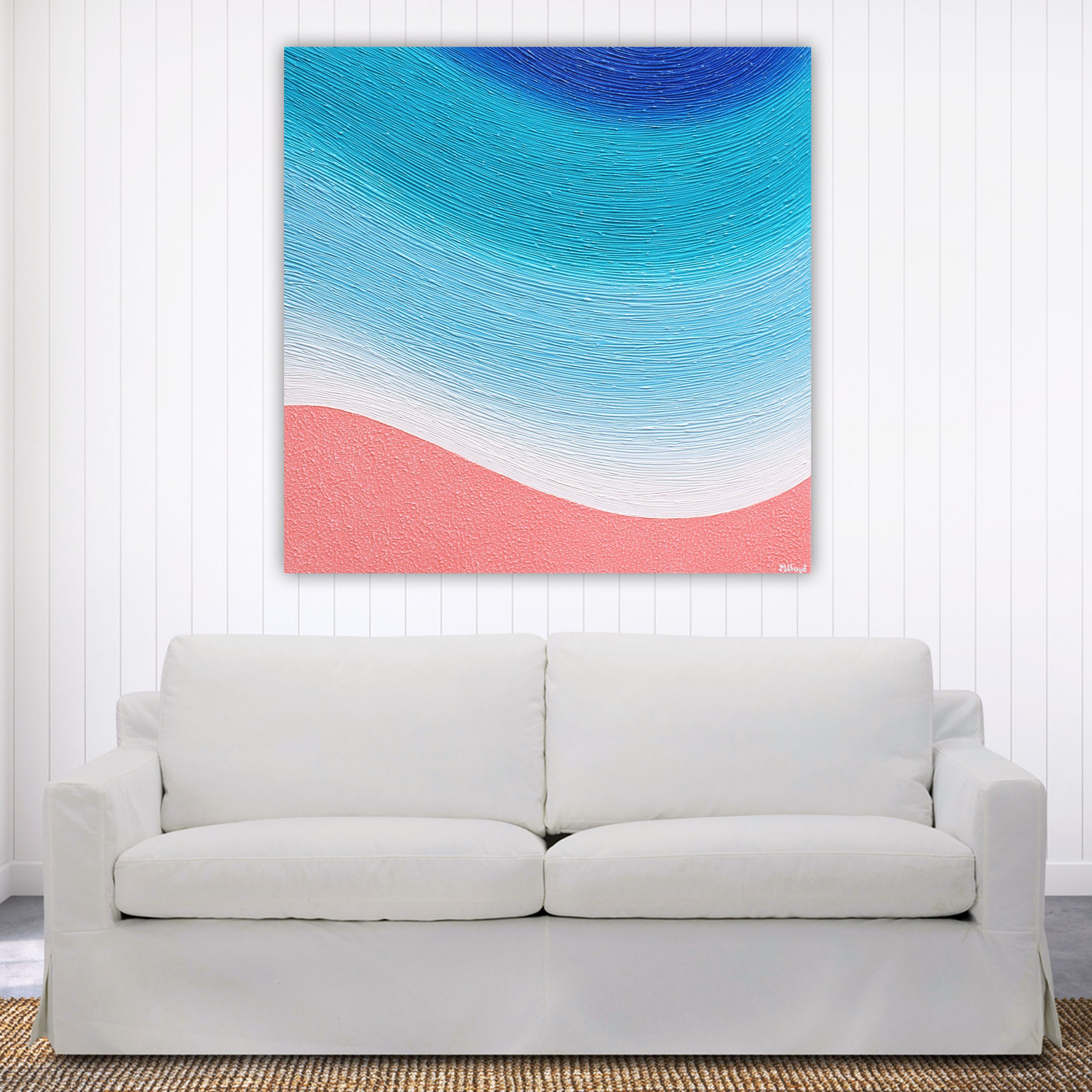 Lounge Lifes A Beachy Beach 100 X 100 Square