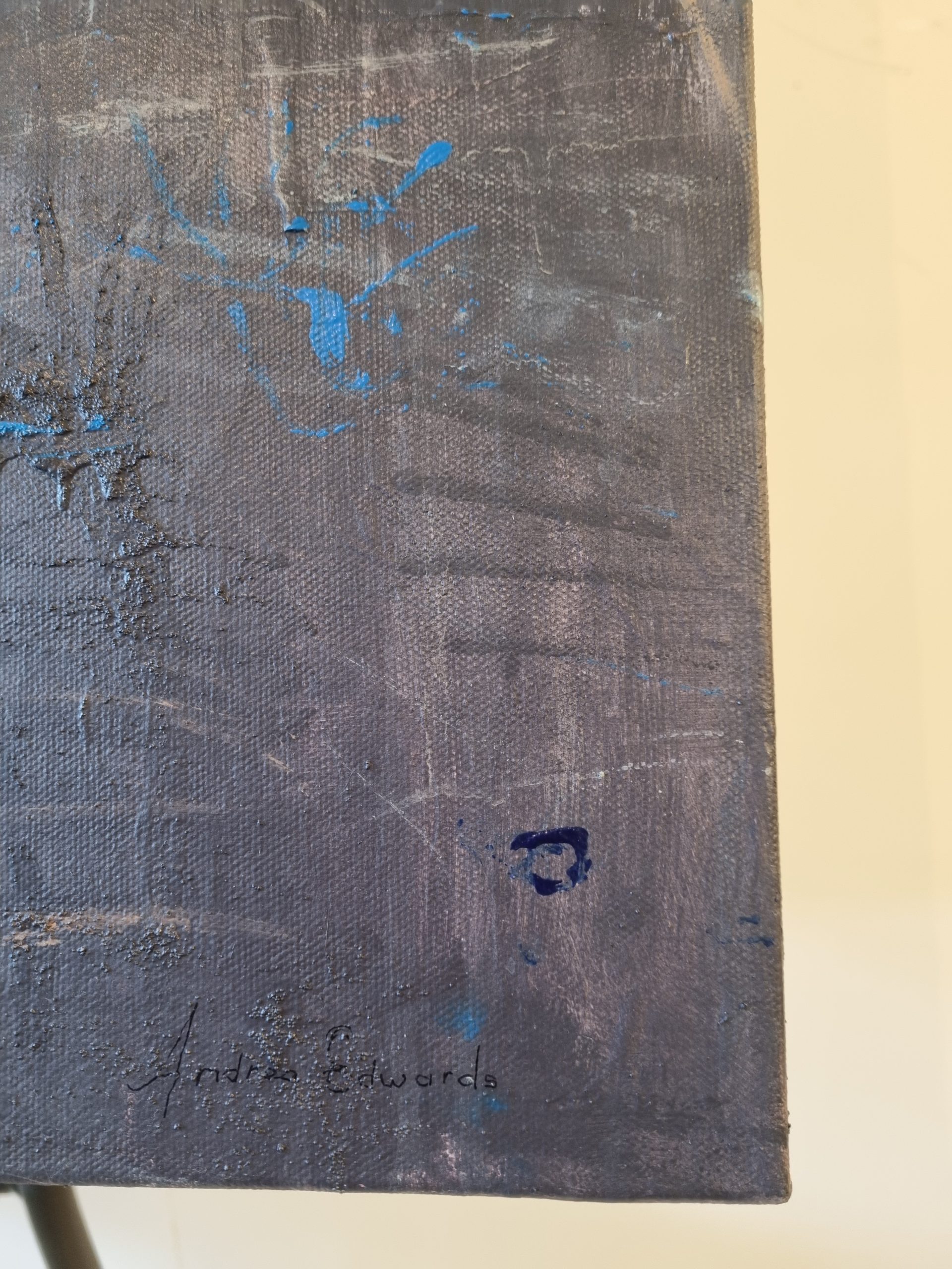 Rare Blue Orchid Signature