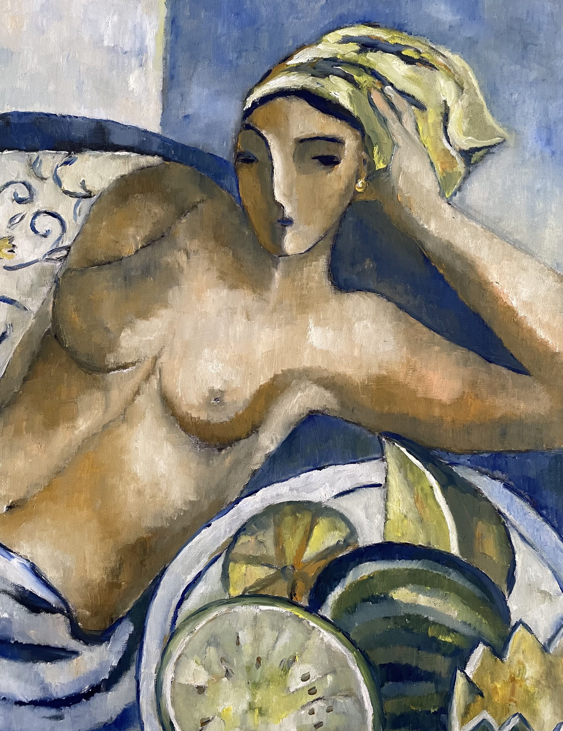 Yellow Turban By Olga Bakhtina Detail 1