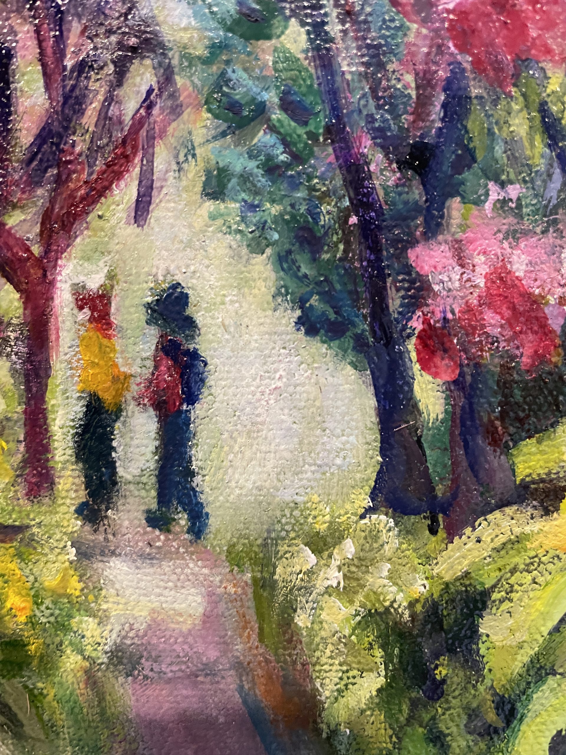 Camellia Pathway Closeup 1