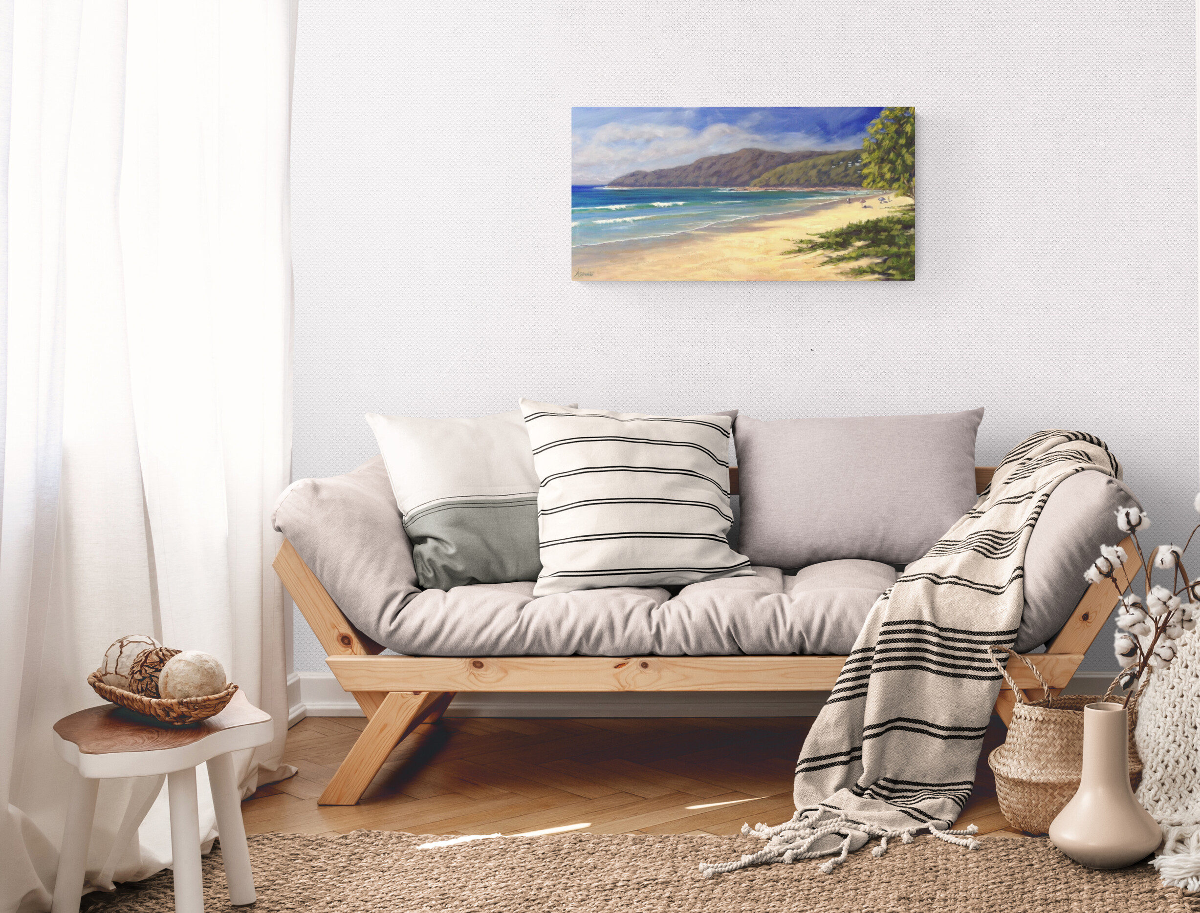 Peaceful Living Room Wall (15)