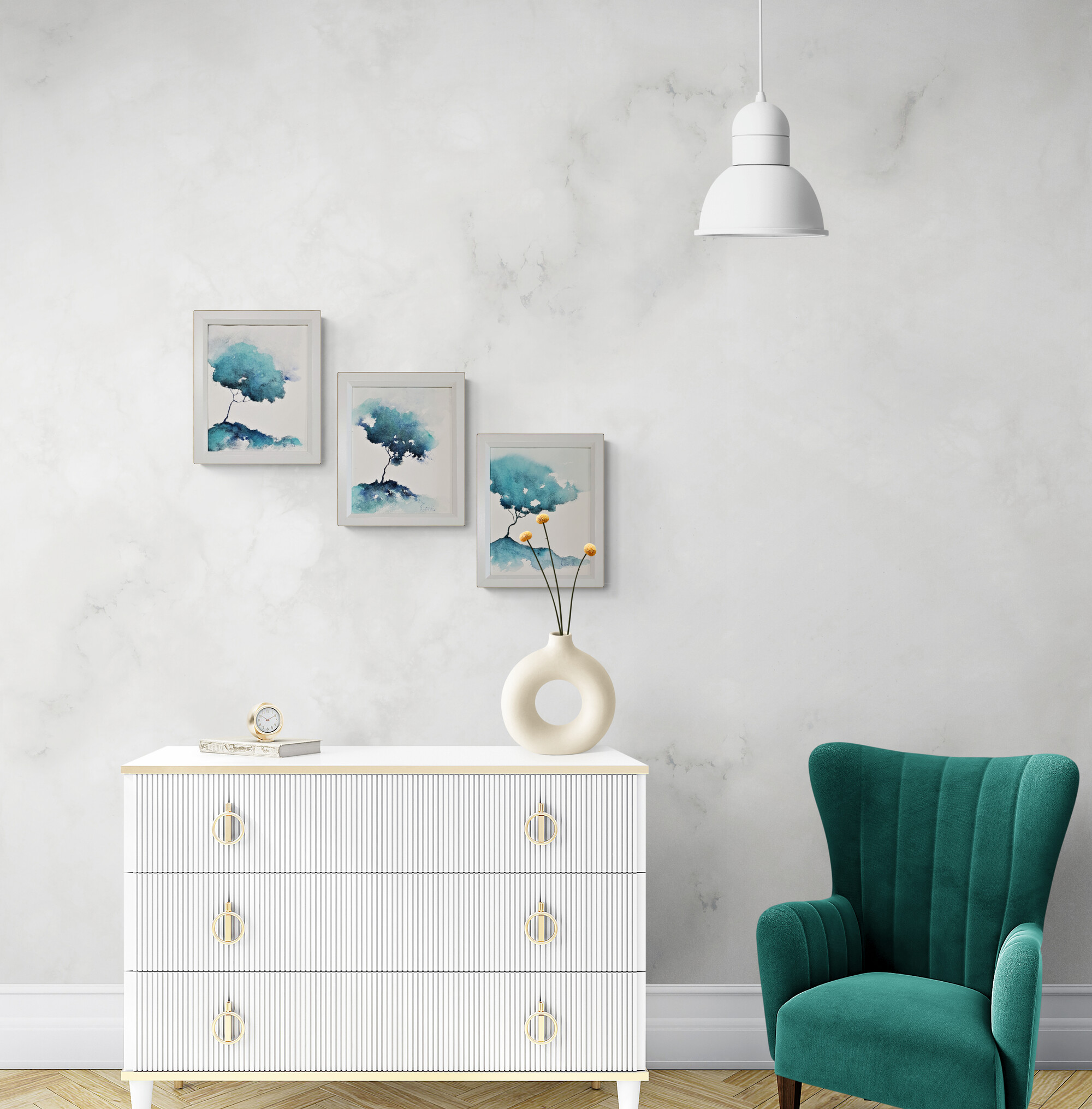 Three Little Trees Lucinda Leveille Art 3