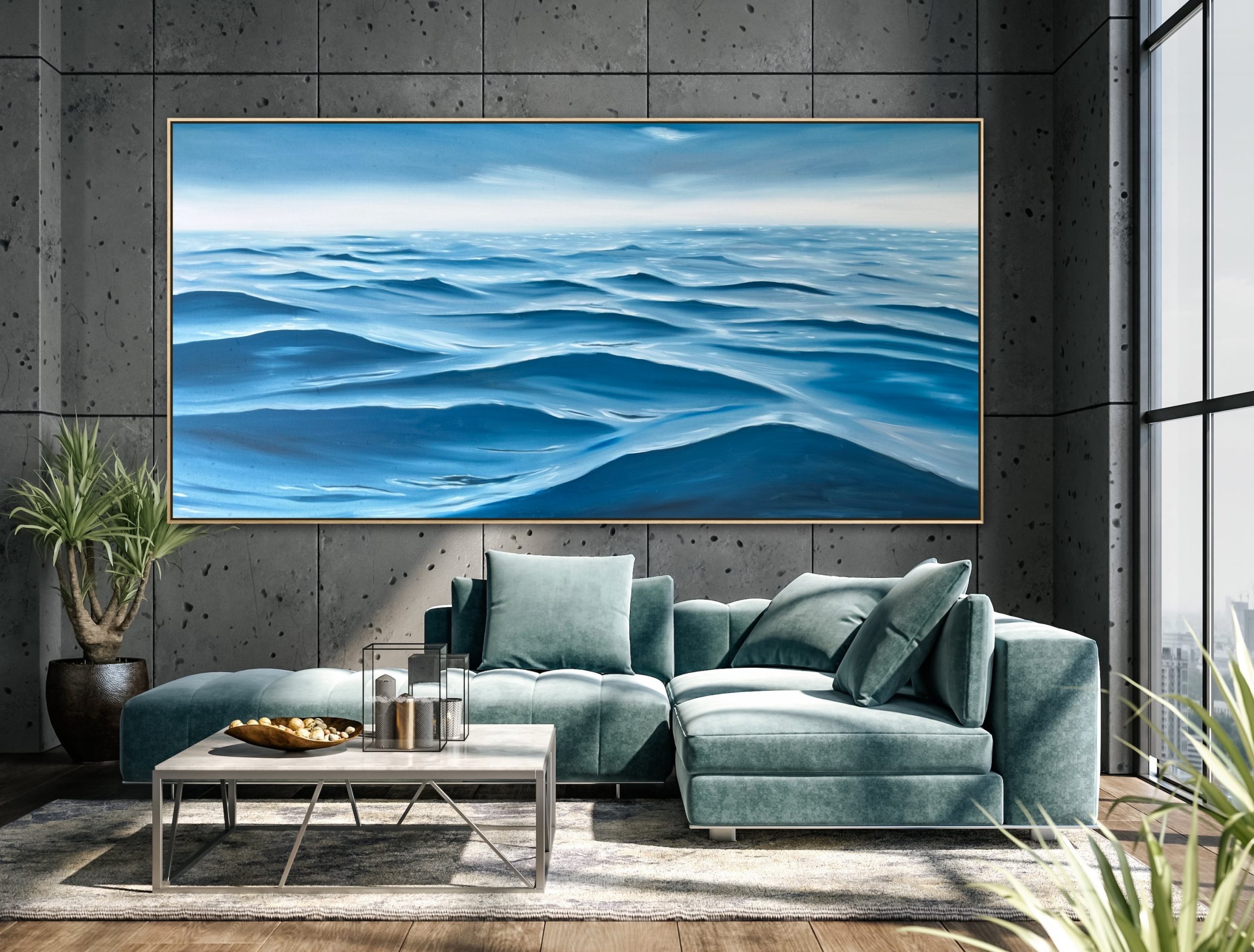 Alanah Jarvis Ocean Art Loft Interior