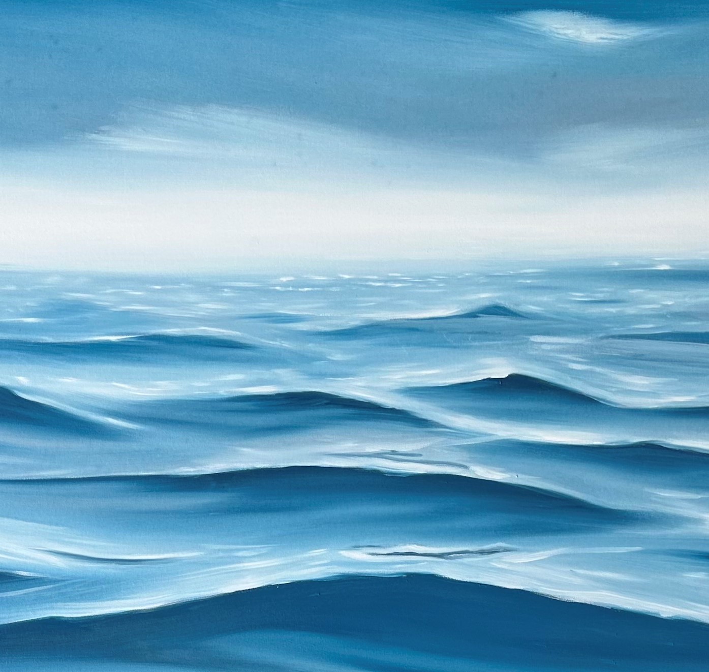 Close Up Intuitive Whispers Alanah Jarvis Ocean Art