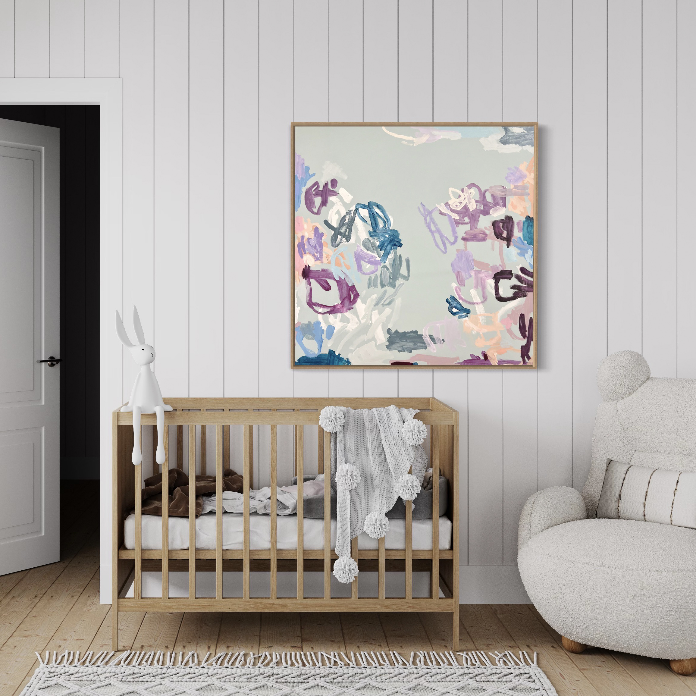 Pink Coral Rebecca Koerting Australian Contemporary Abstract