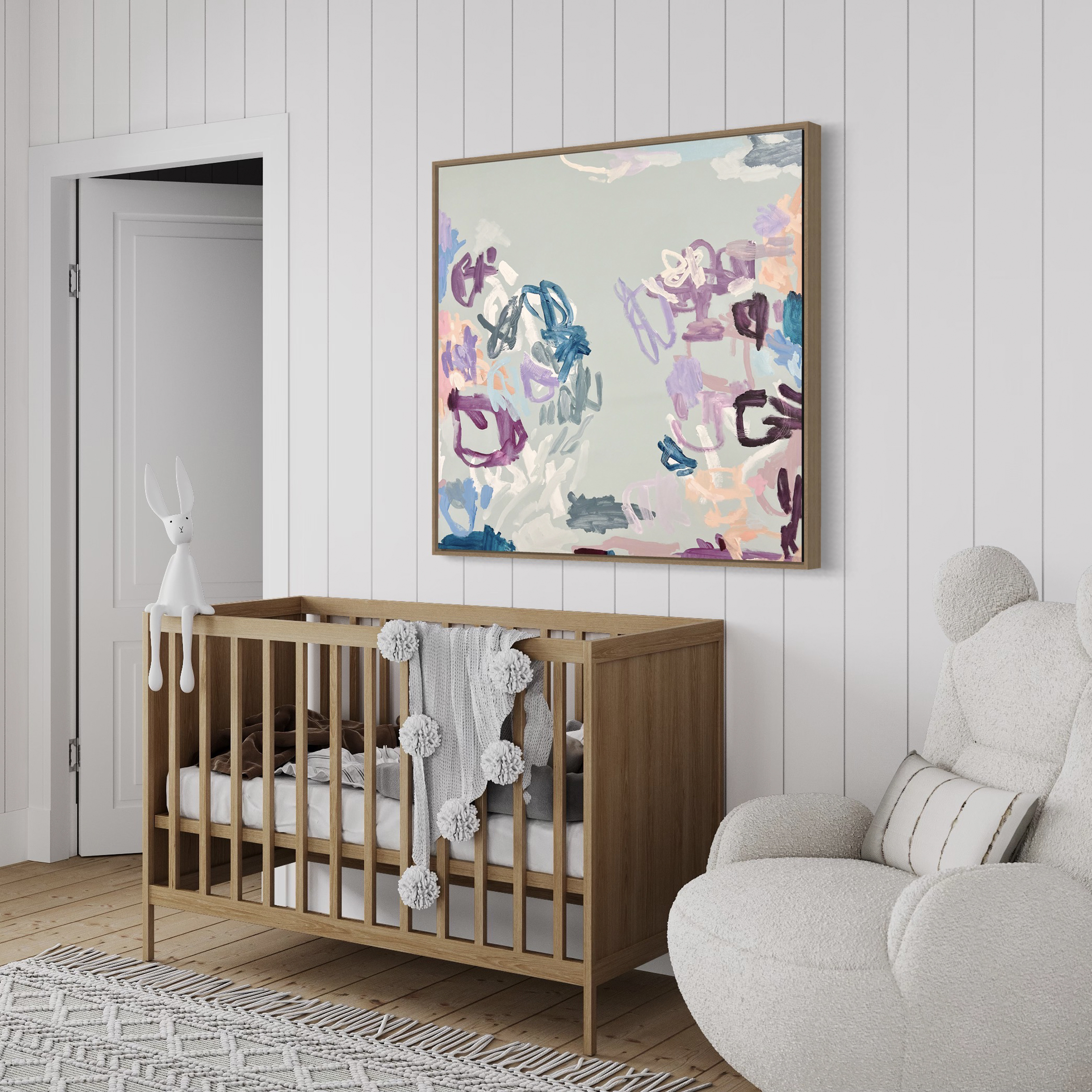 Pink Coral Rebecca Koerting Australian Contemporary Abstract