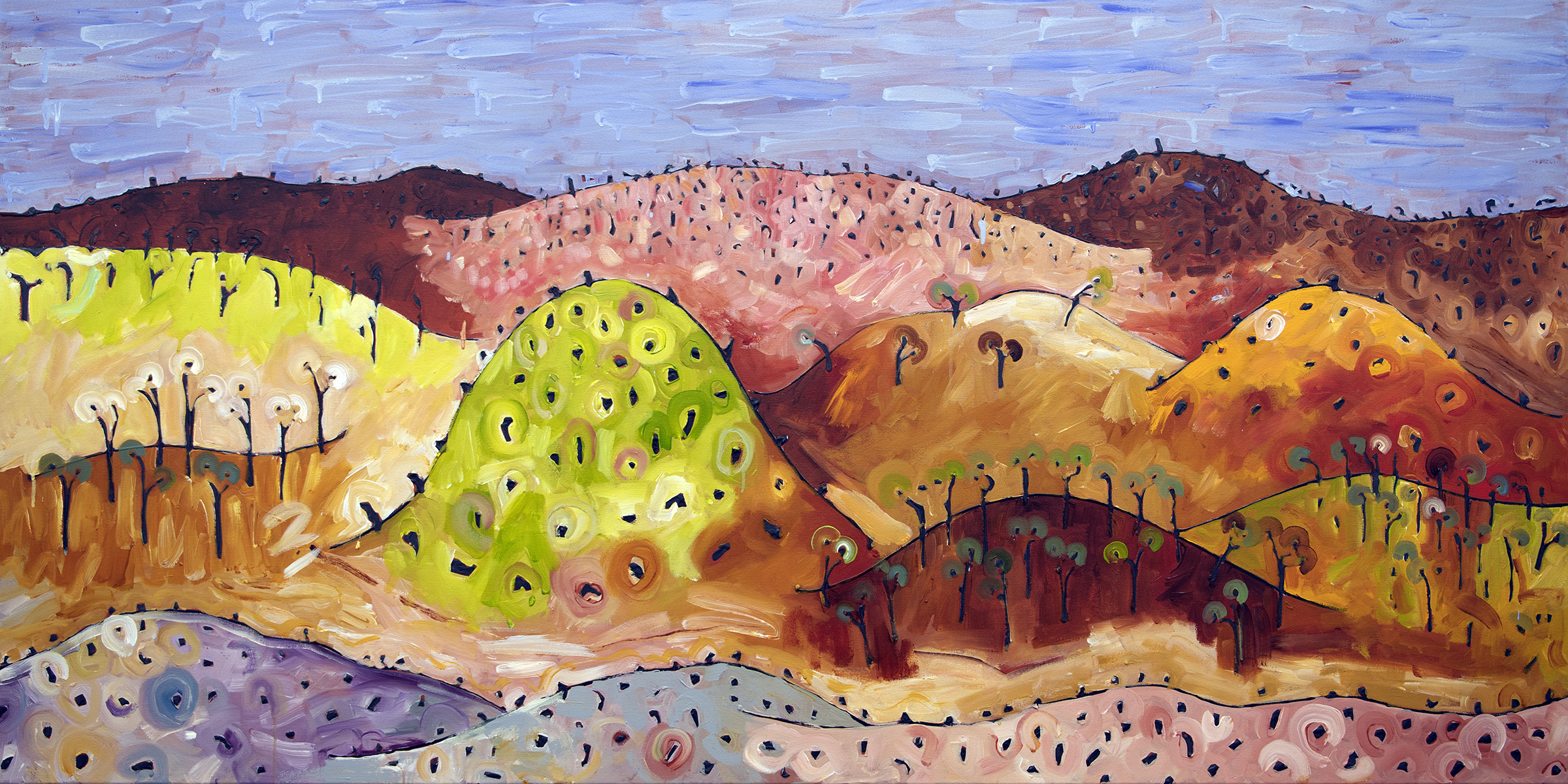 Turning Of The Seasons Ii 183x92