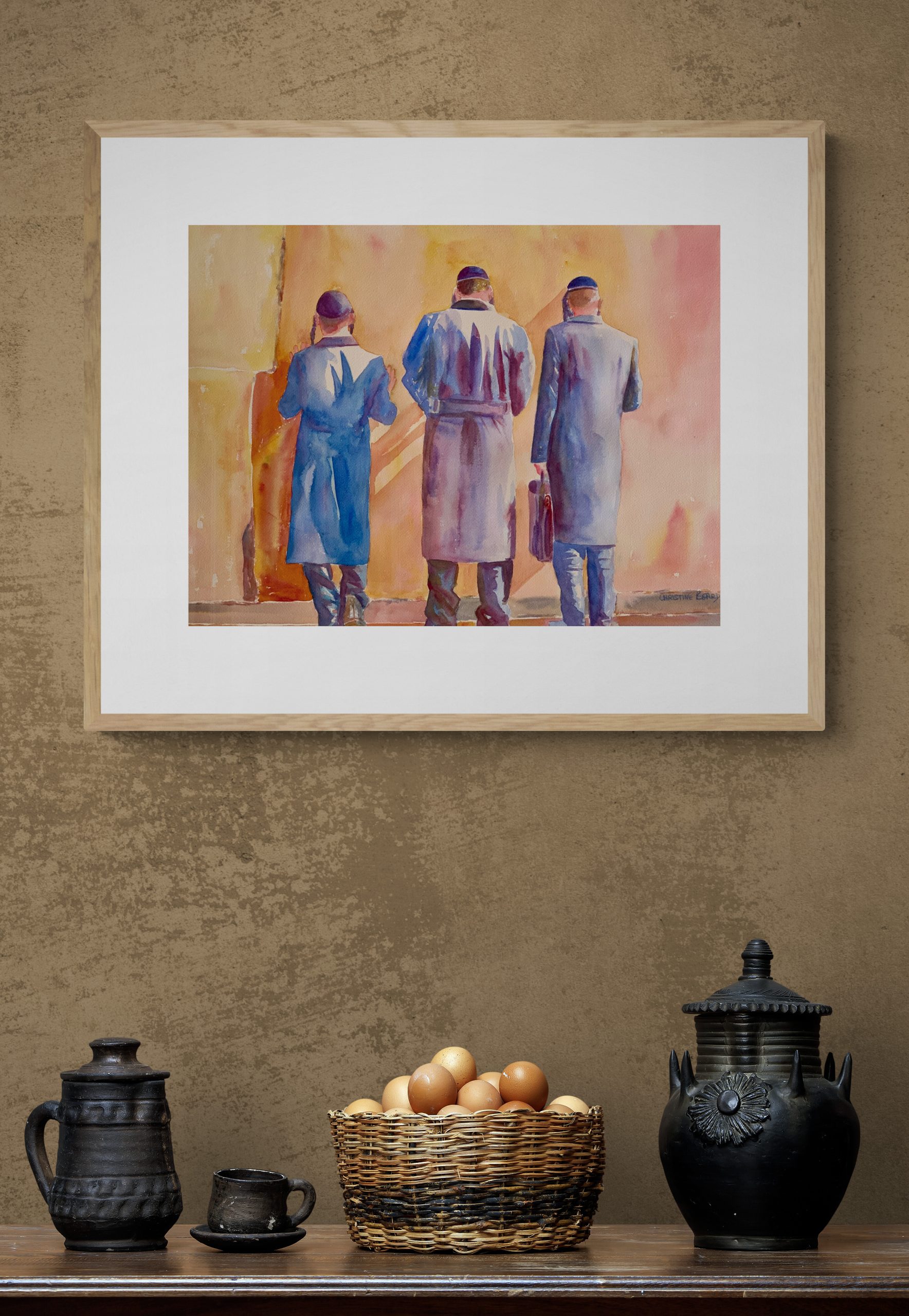 Clay Pots And Egg Basket(6)