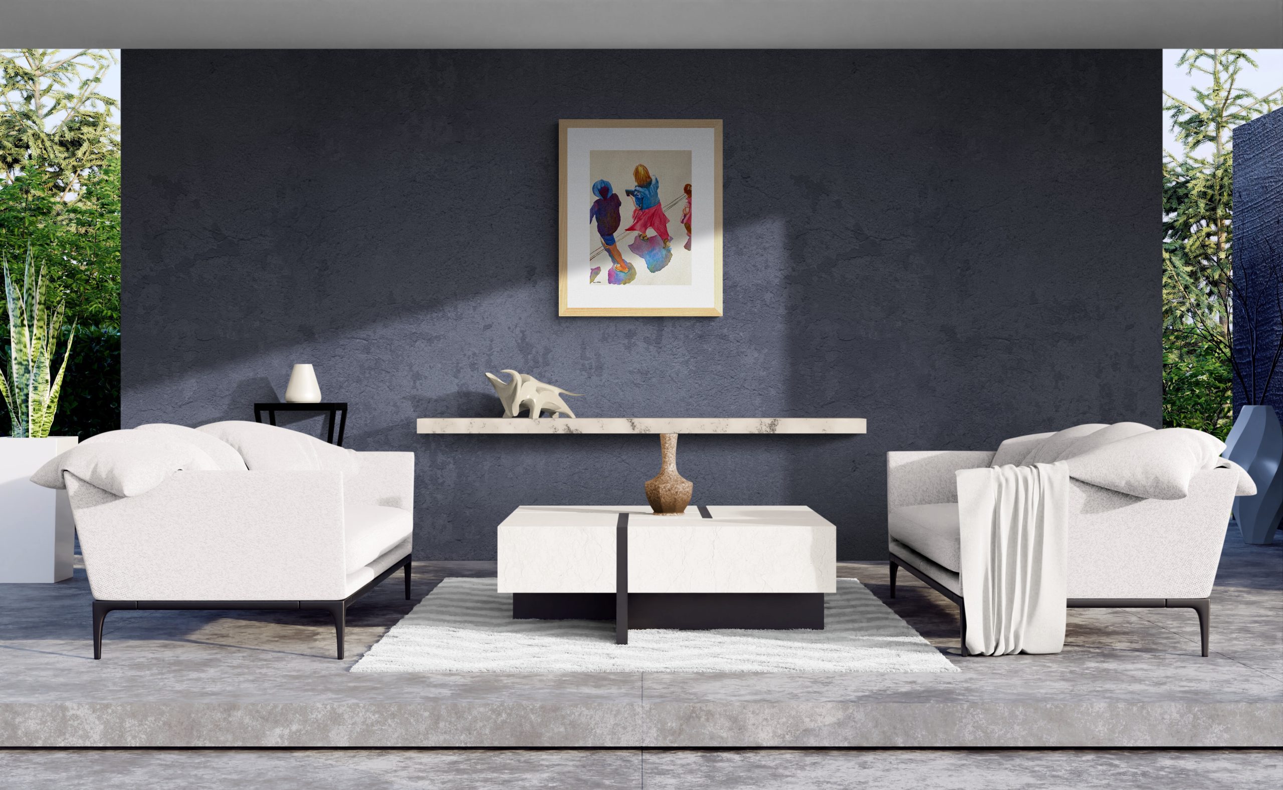 Modern Outdoor Living Area(2)