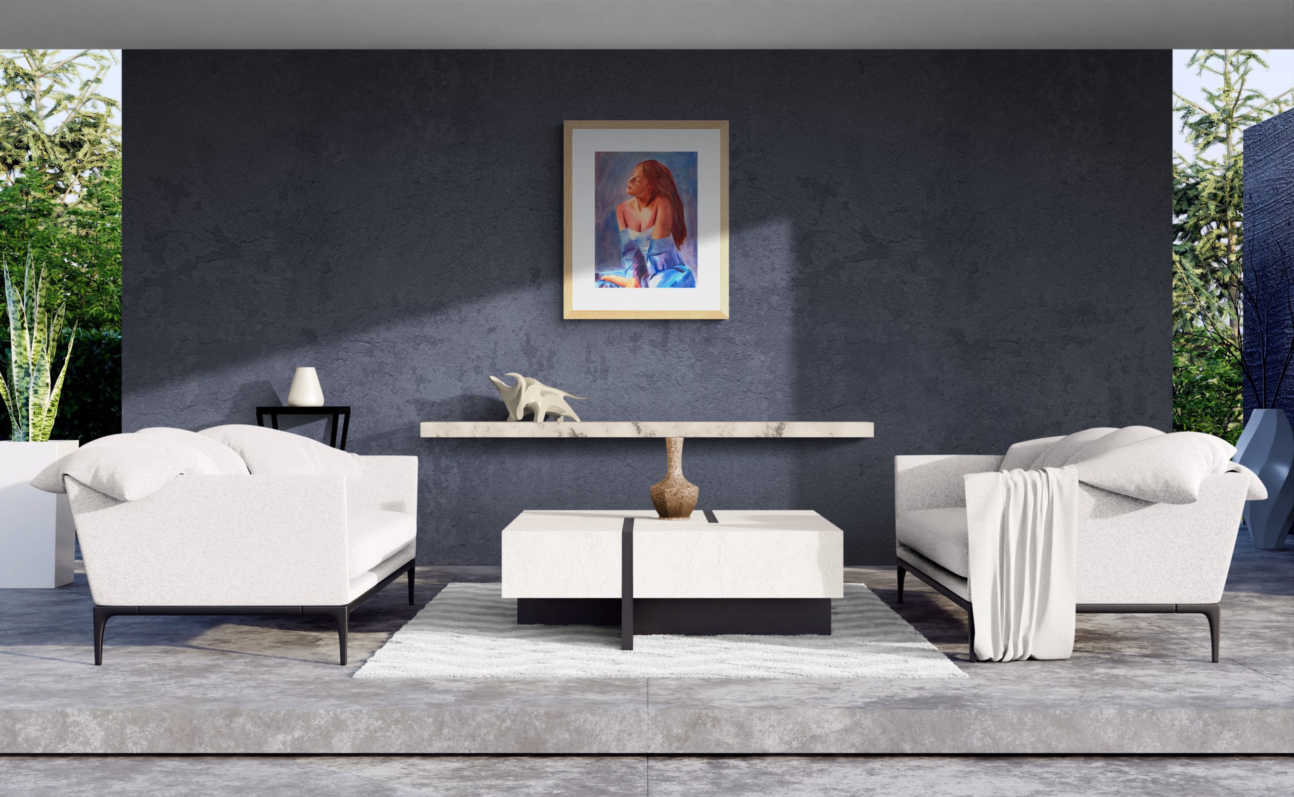 Modern Outdoor Living Area(3)