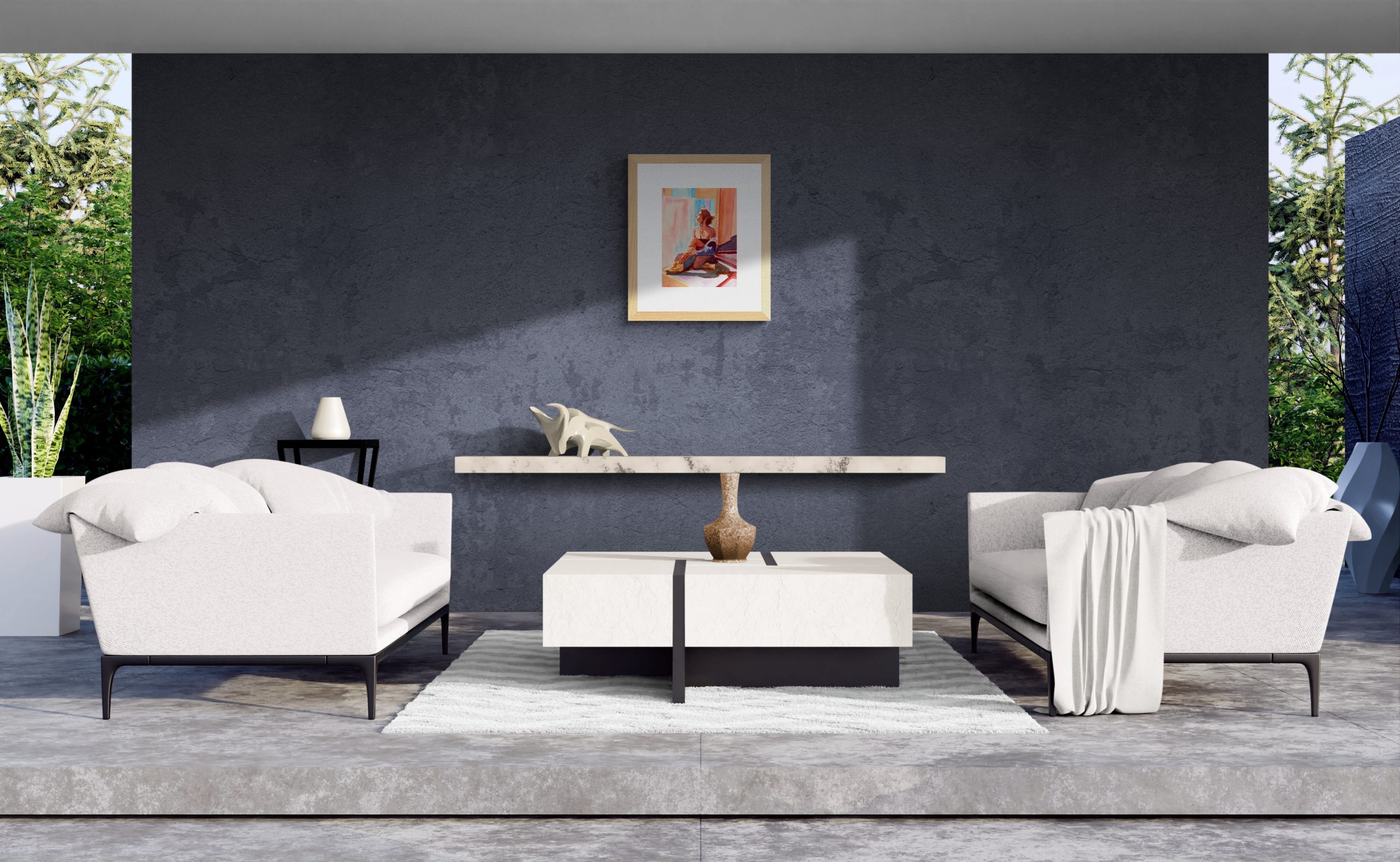 Modern Outdoor Living Area(4)