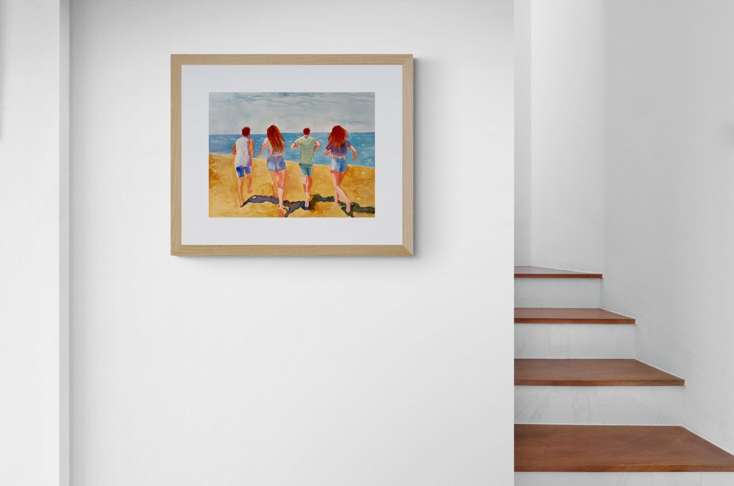 Interior Feature Wall Next To Staircase(9)