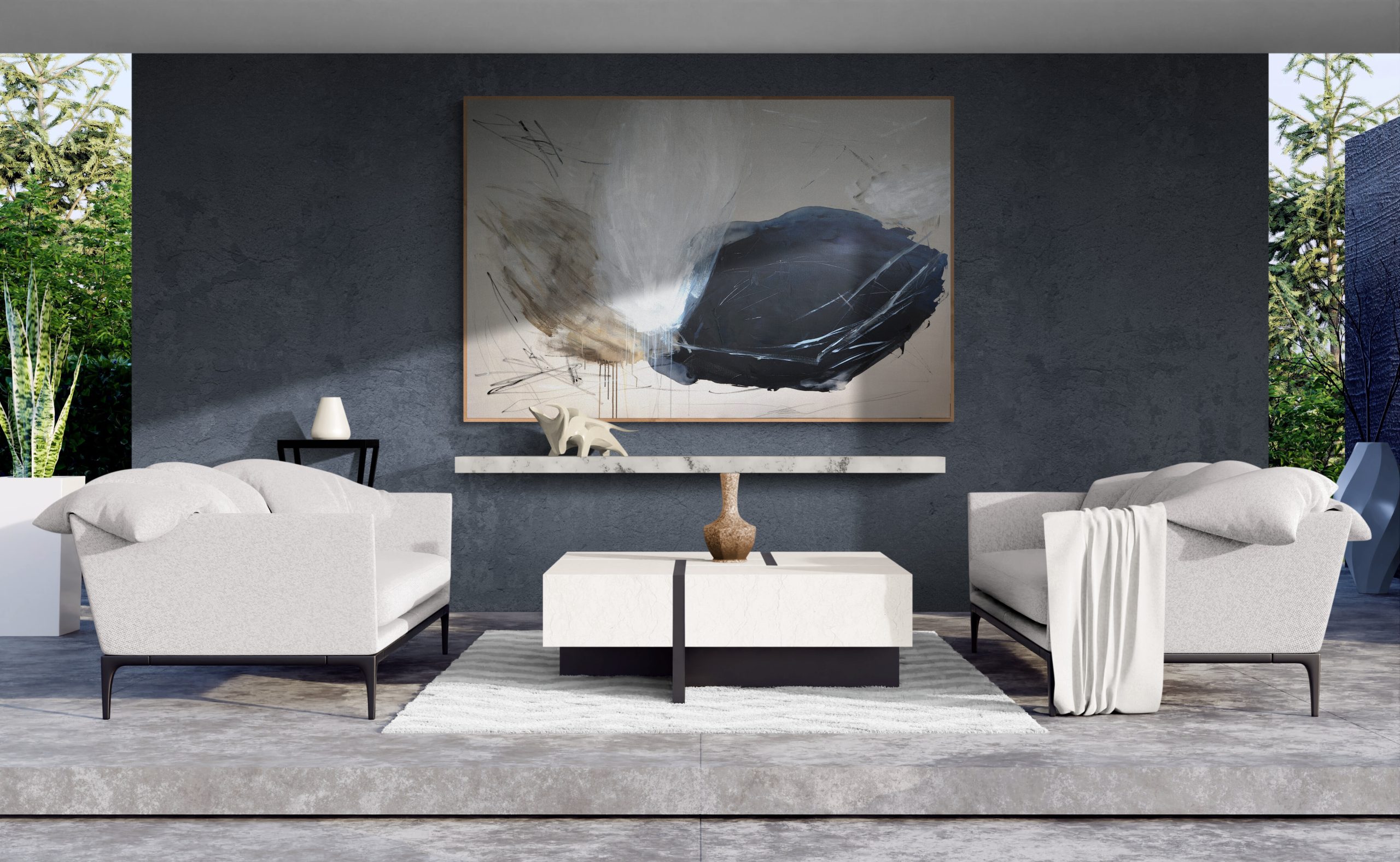 Modern Outdoor Living Area 2