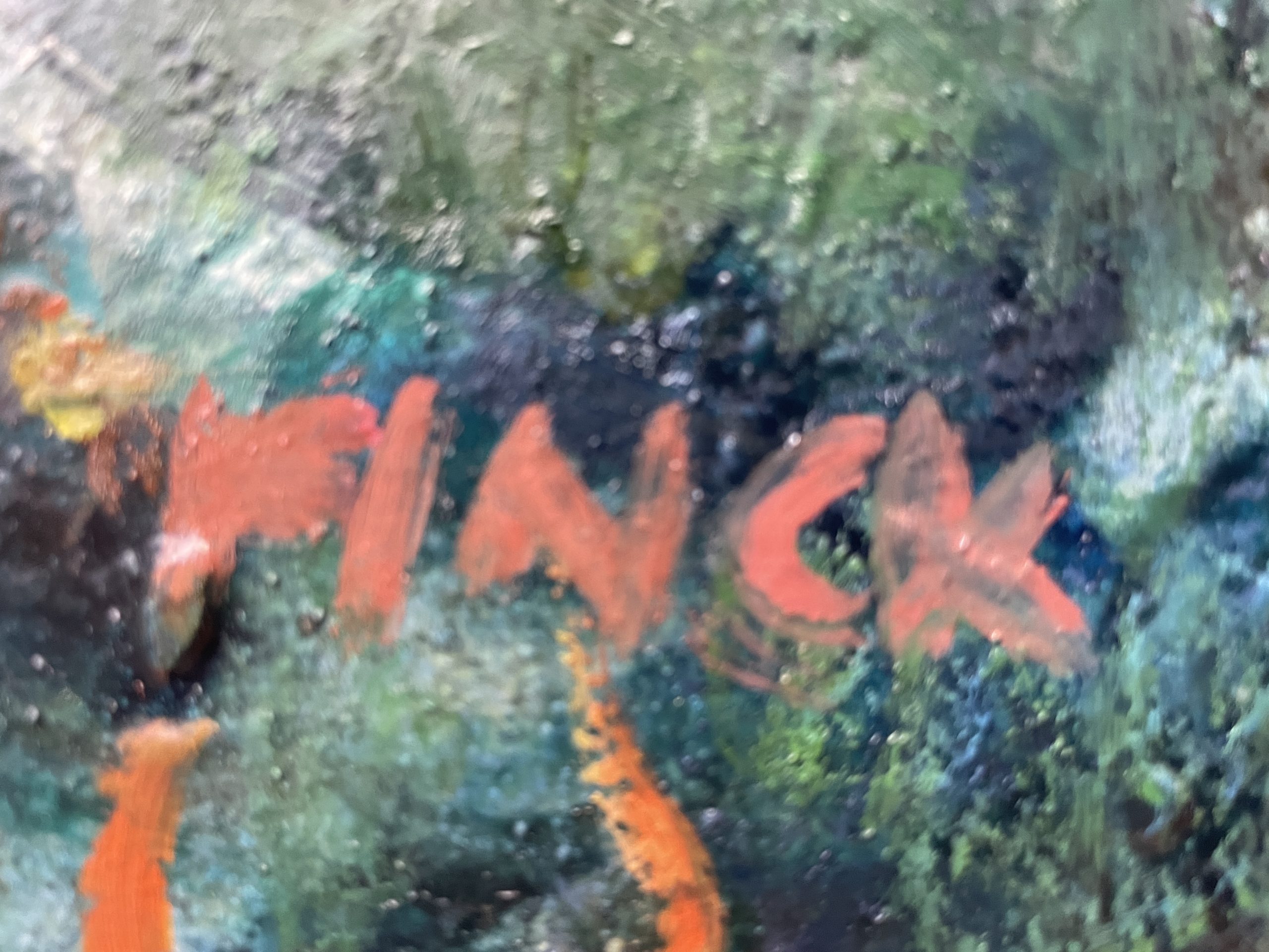 Water Lilies At Dusk Signature