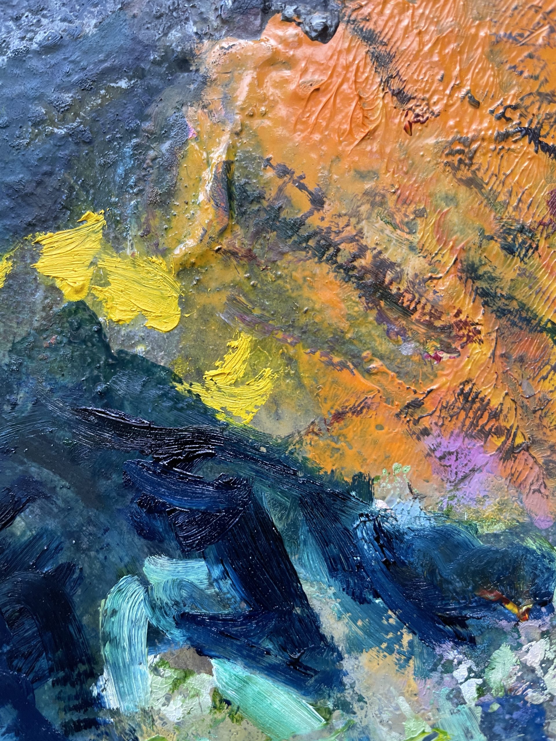 Waterlilies At Dusk Closup 1