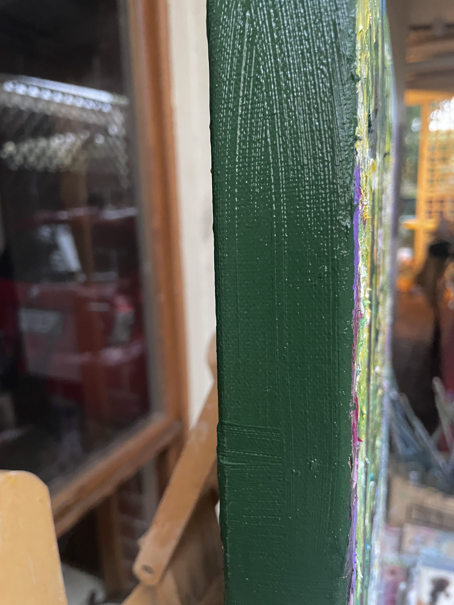 Pencil Pines And Agapanthas Side View