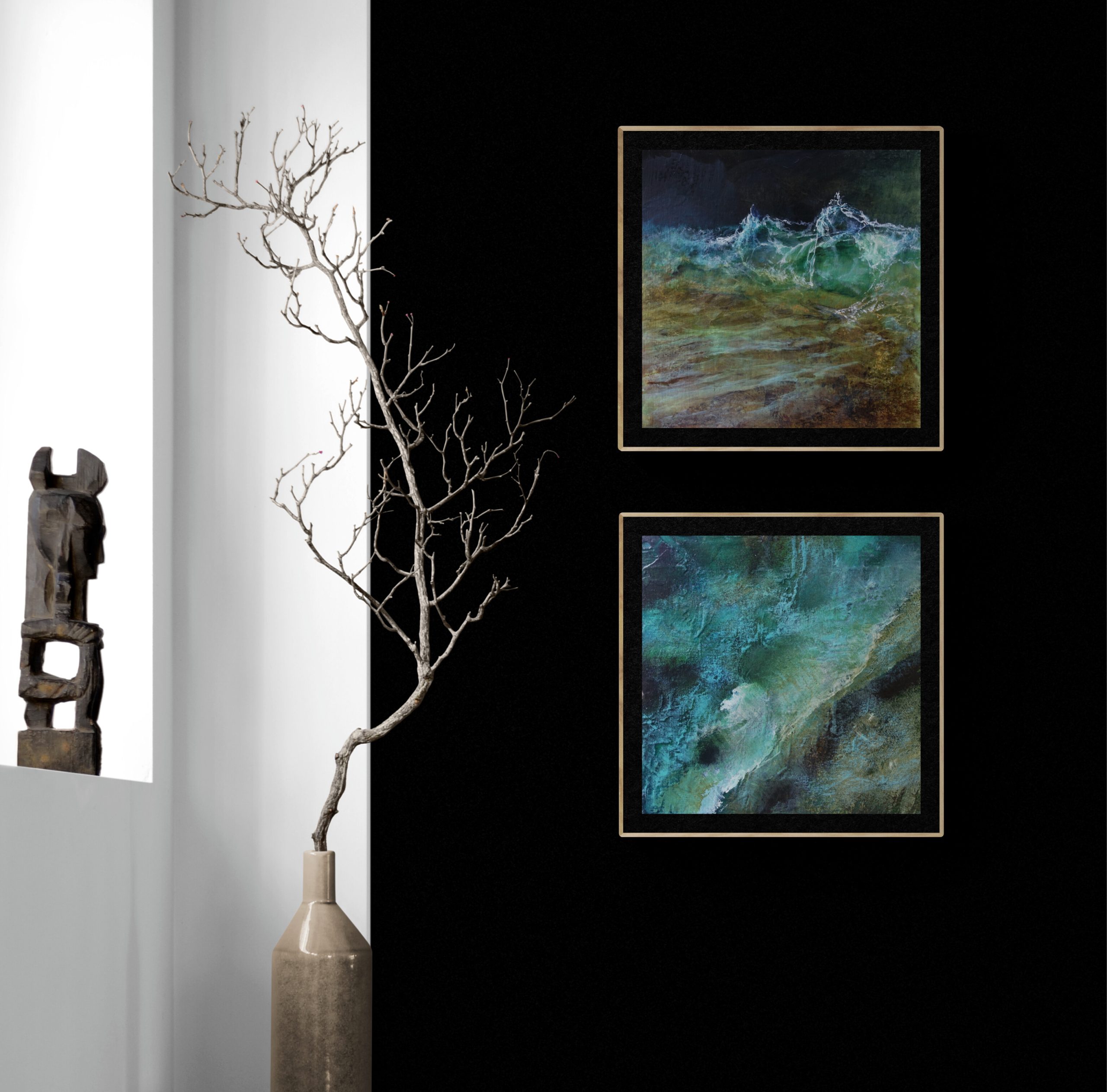 6canvy Night Surf & Byron Treasure Sunlit Rustic Interior