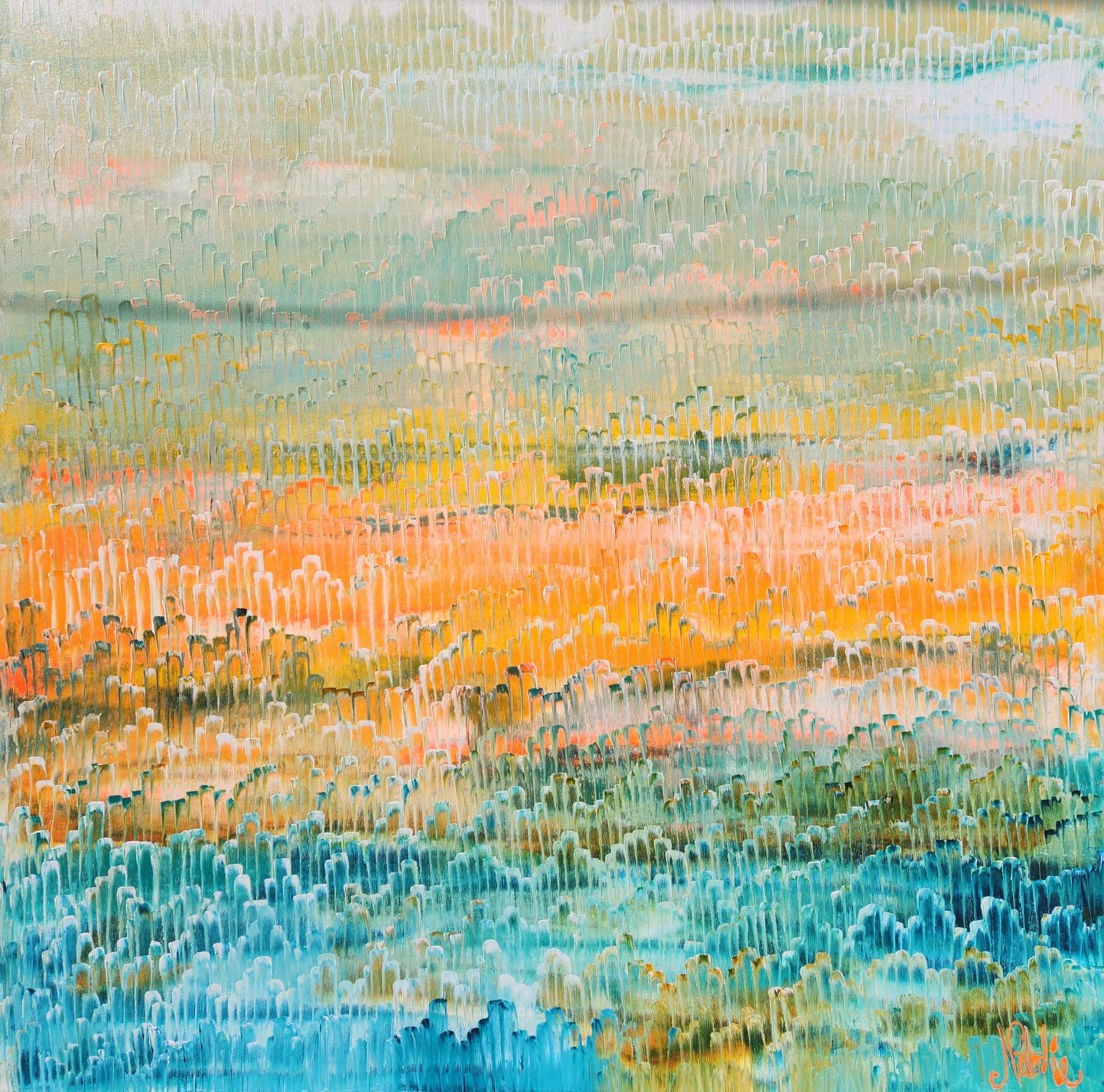 Natalie Uhrik Island Home Acrylic,canvas 101x101cm