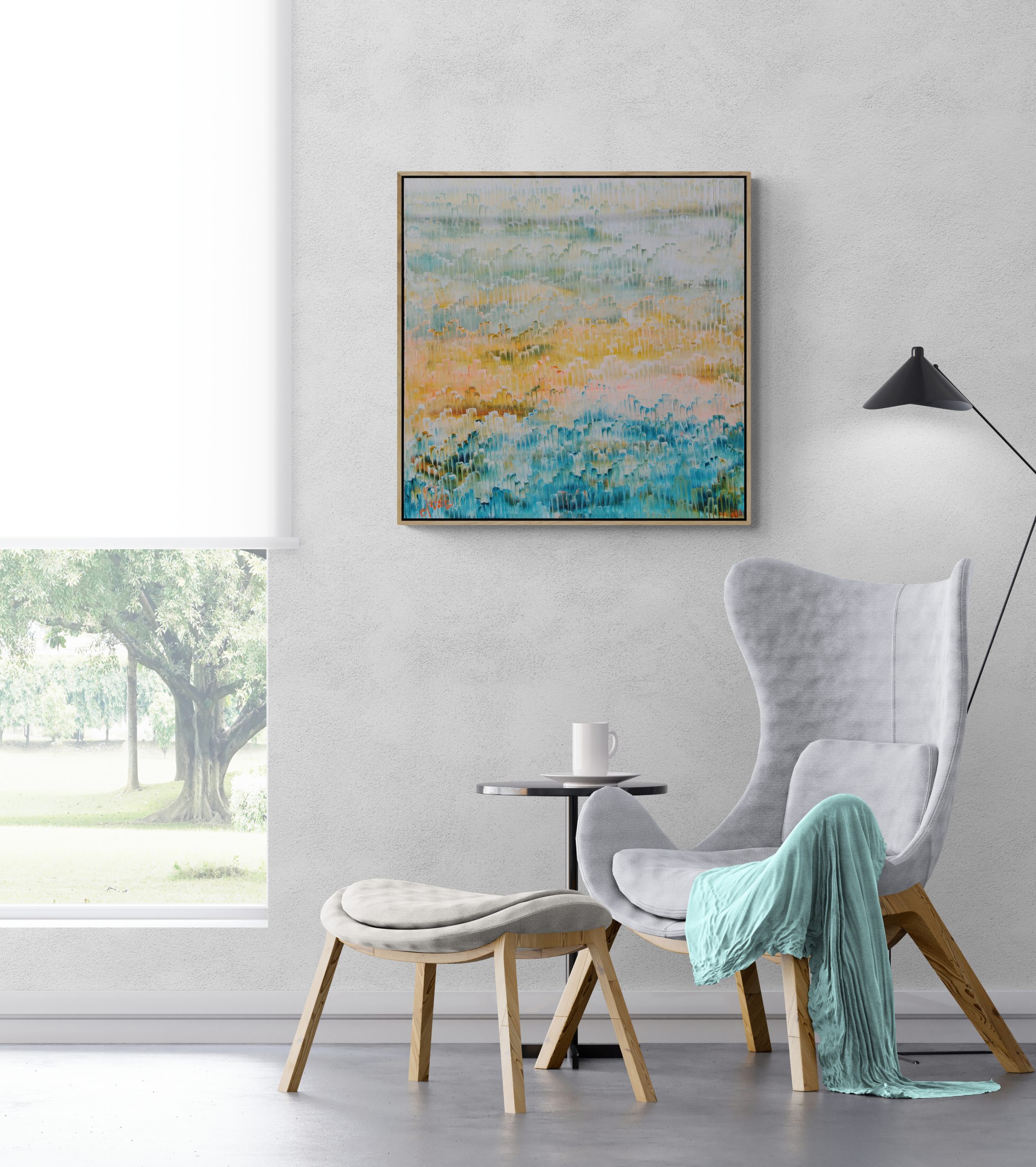 Designer Chair With Footstool (7)