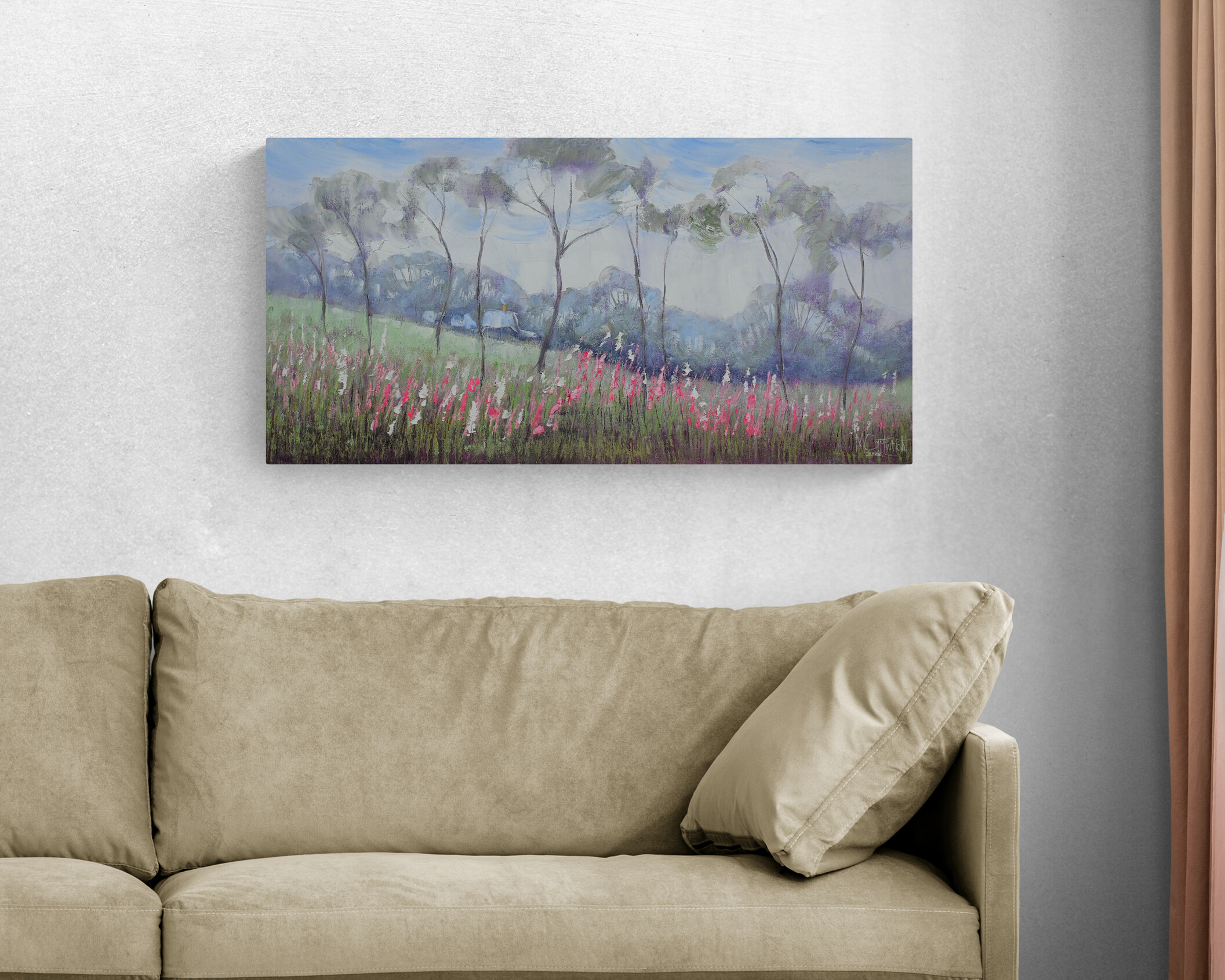 Flowers Among The Gum Trees 1