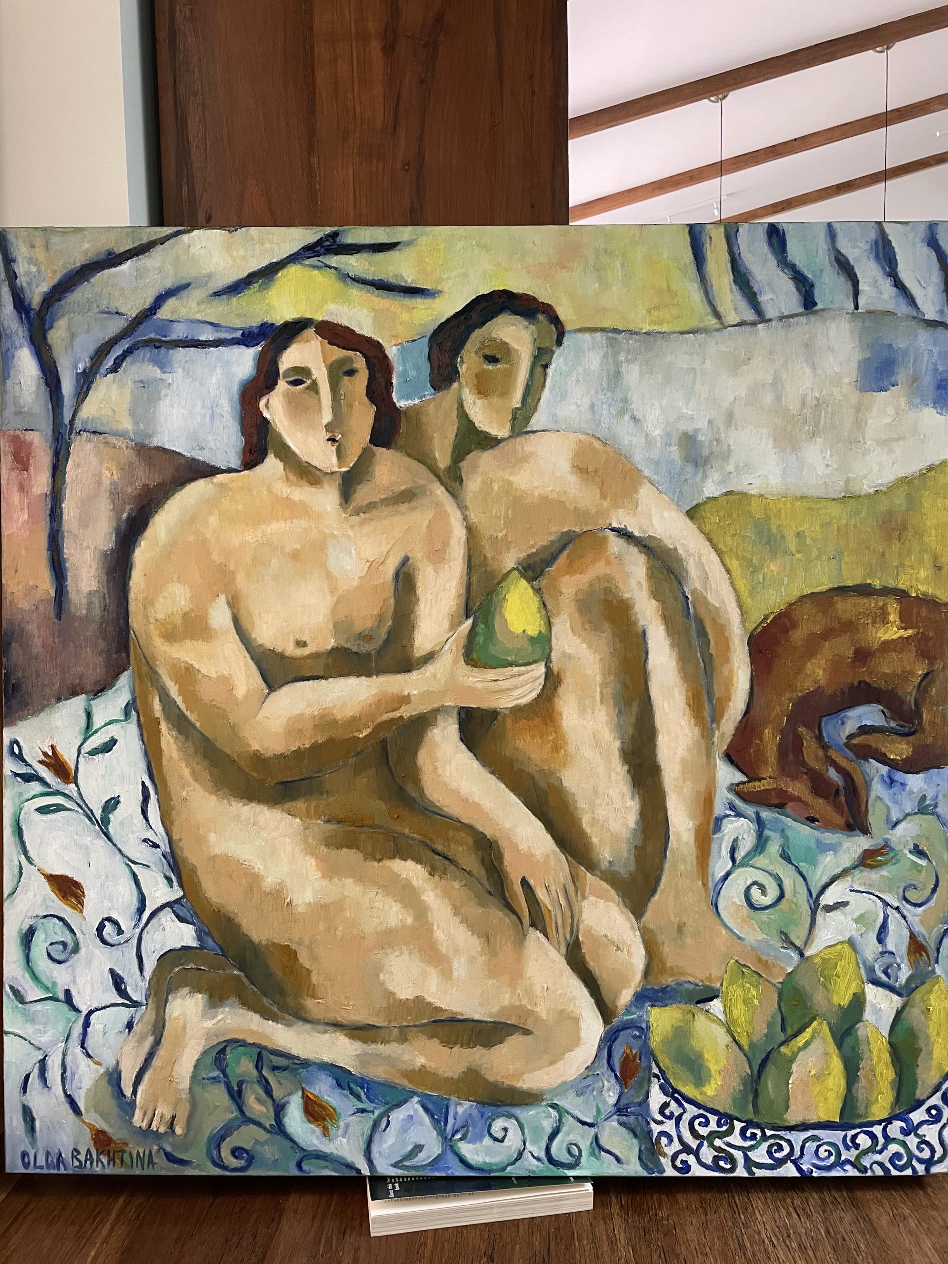 Adam And Eve With A Bowl Of Mangoes 2
