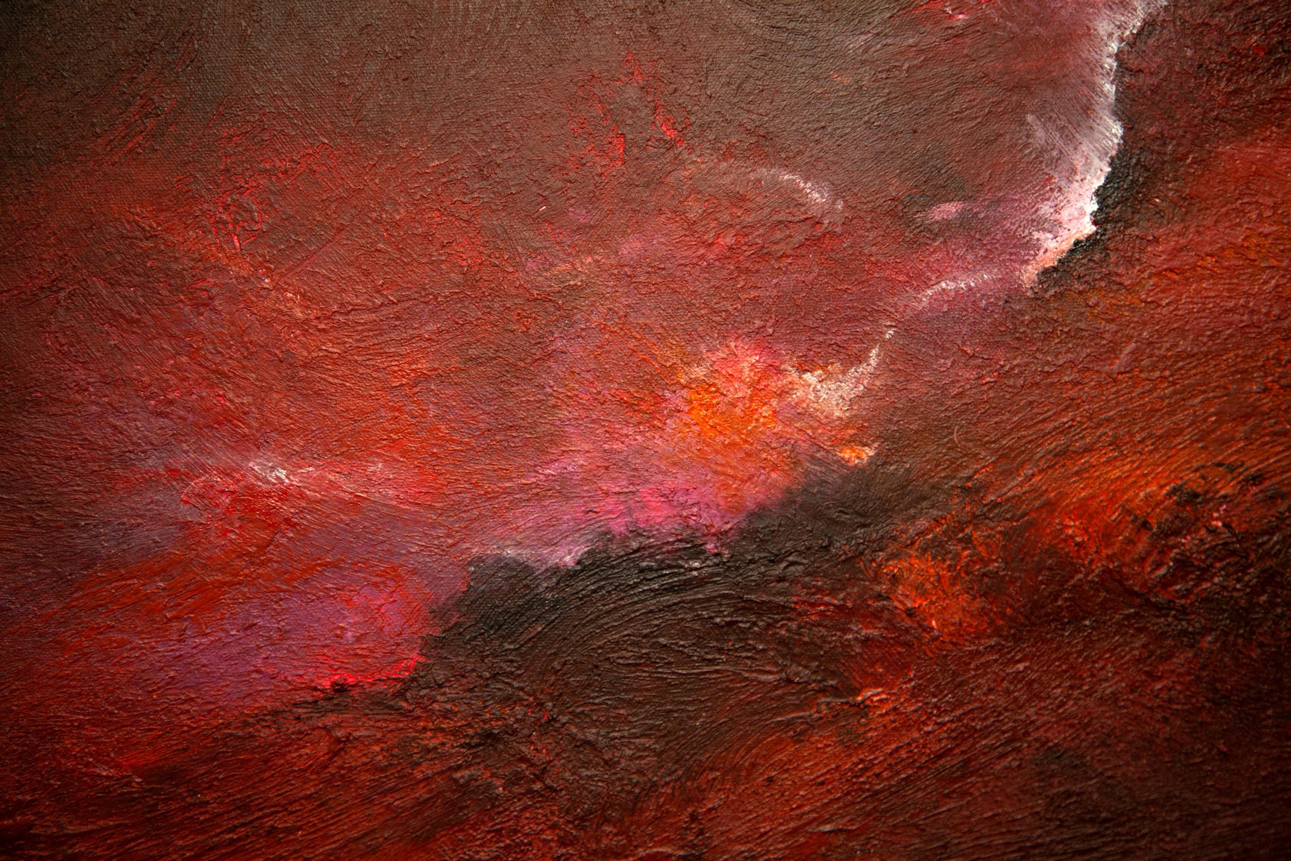 Tania Chanter Red Sky In The West Detail