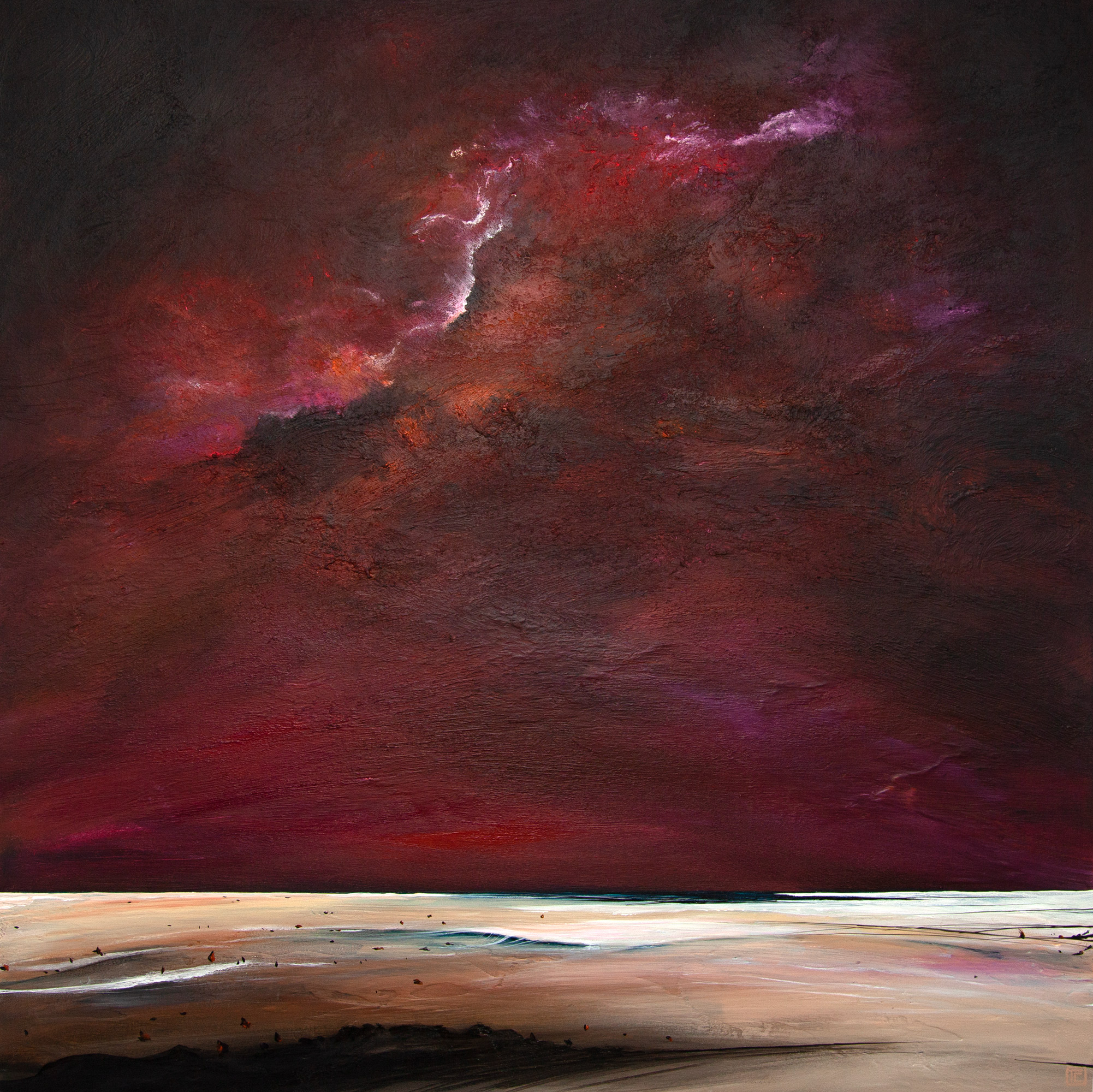 Tania Chanter Red Sky In The West