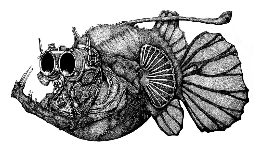 Heavy Metal Angler - Art Lovers Australia