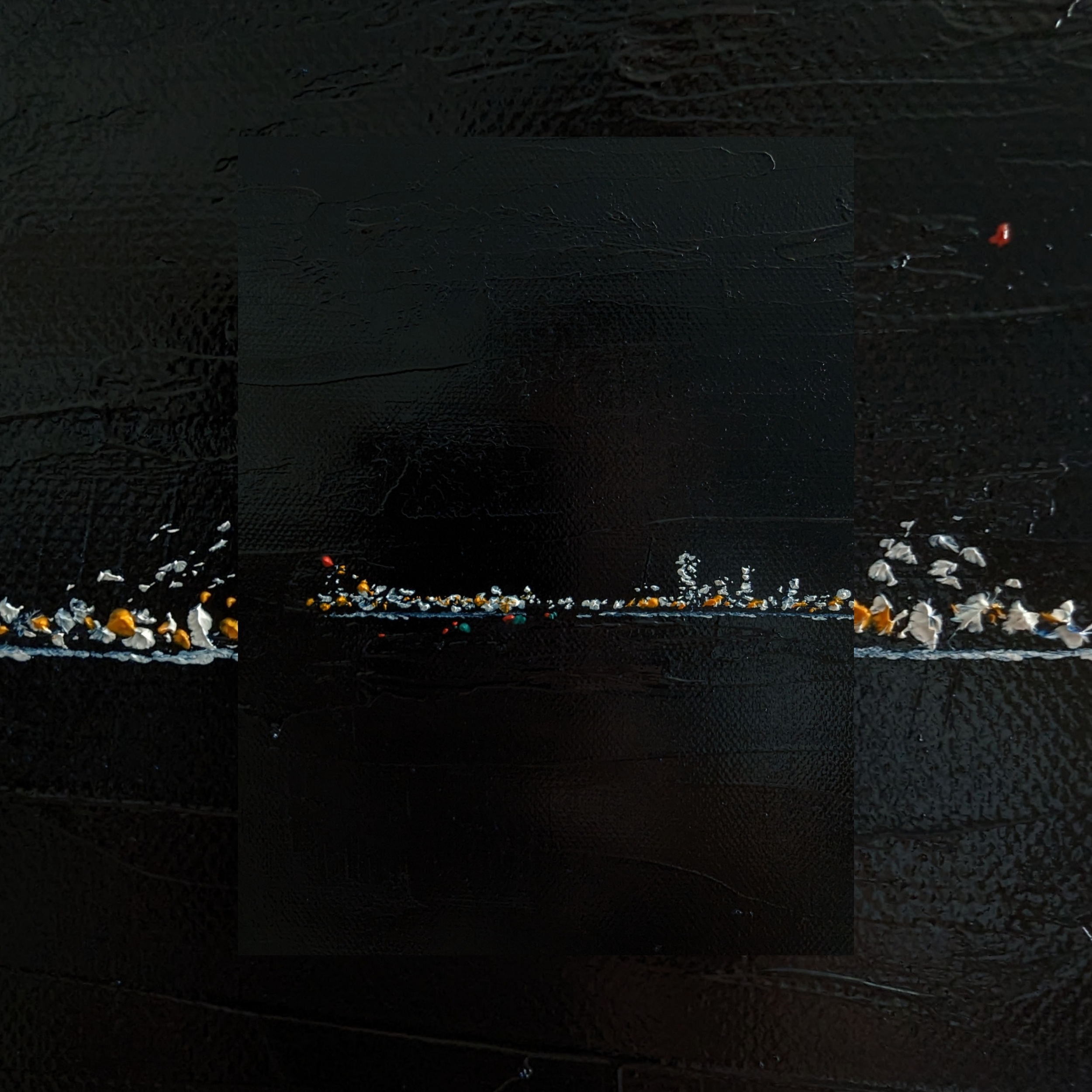 Sam Askin Distant City Night Lights Shoreline
