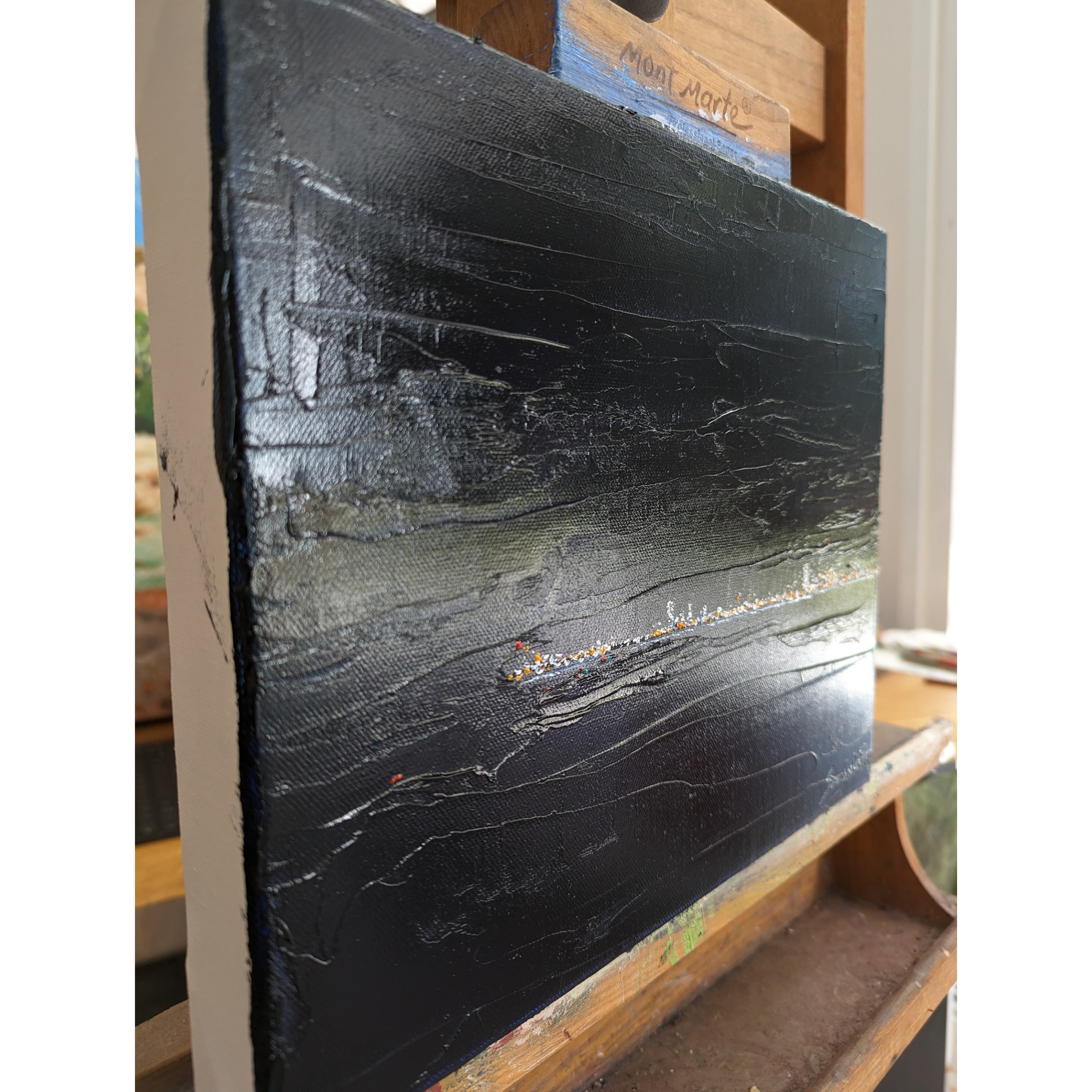 Sam Askin Distant City Night Lights Side Texture