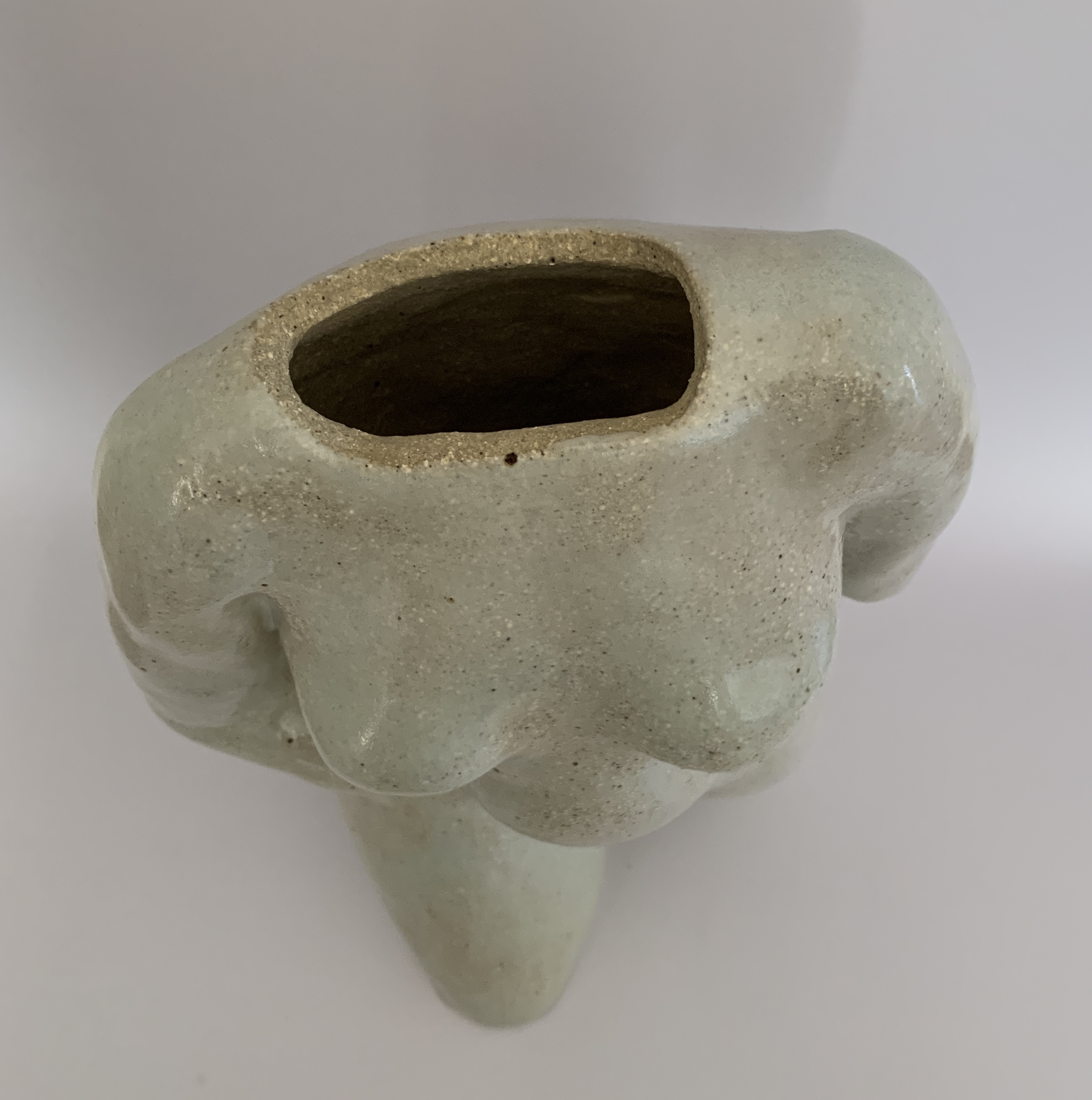 Kim Rees Torso Sculpture 2 On White 1