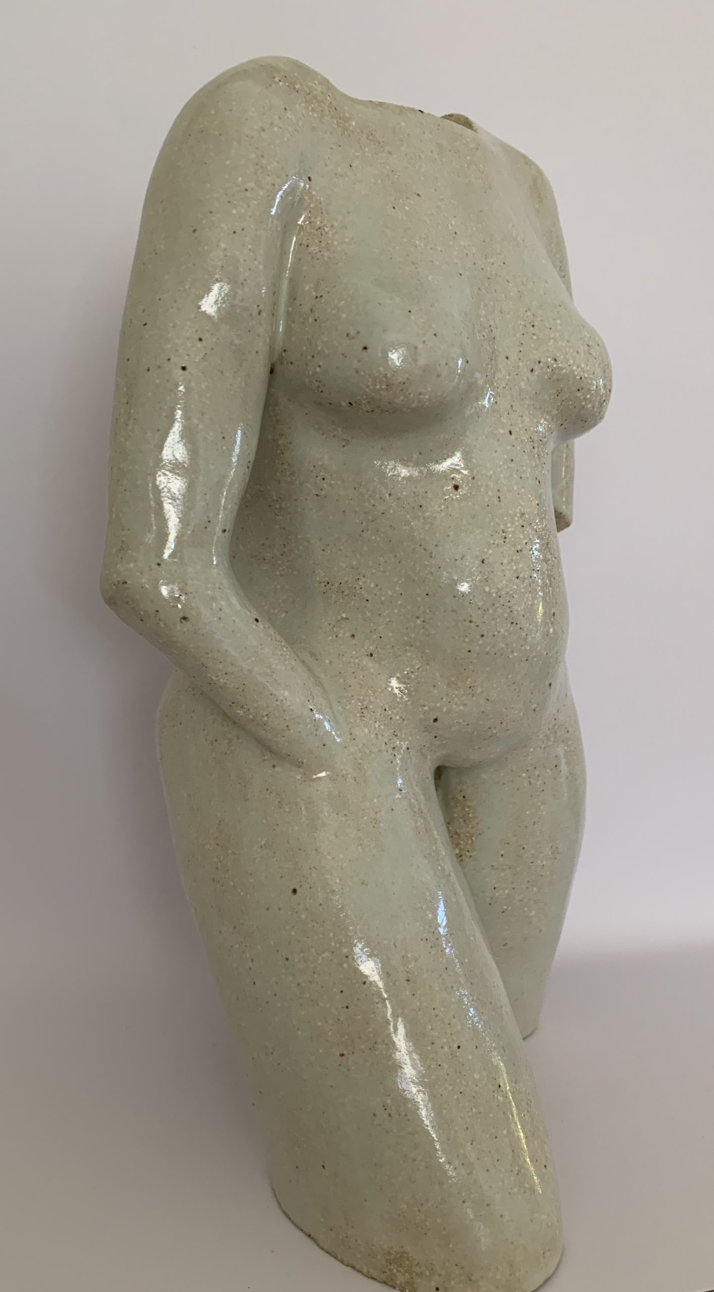 Kim Rees Torso Sculpture 2 On White 2