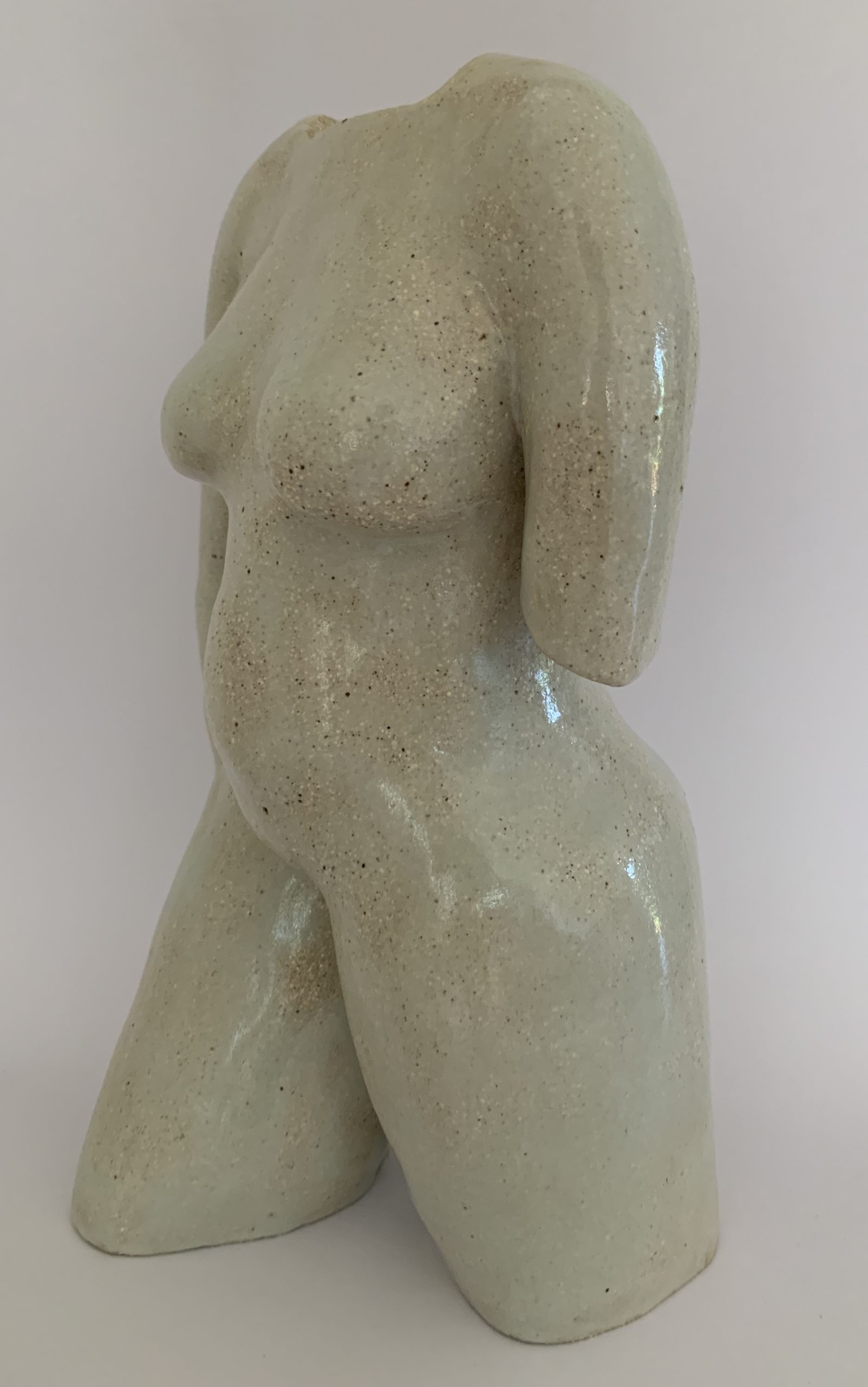 Kim Rees Torso Sculpture 2 On White 4