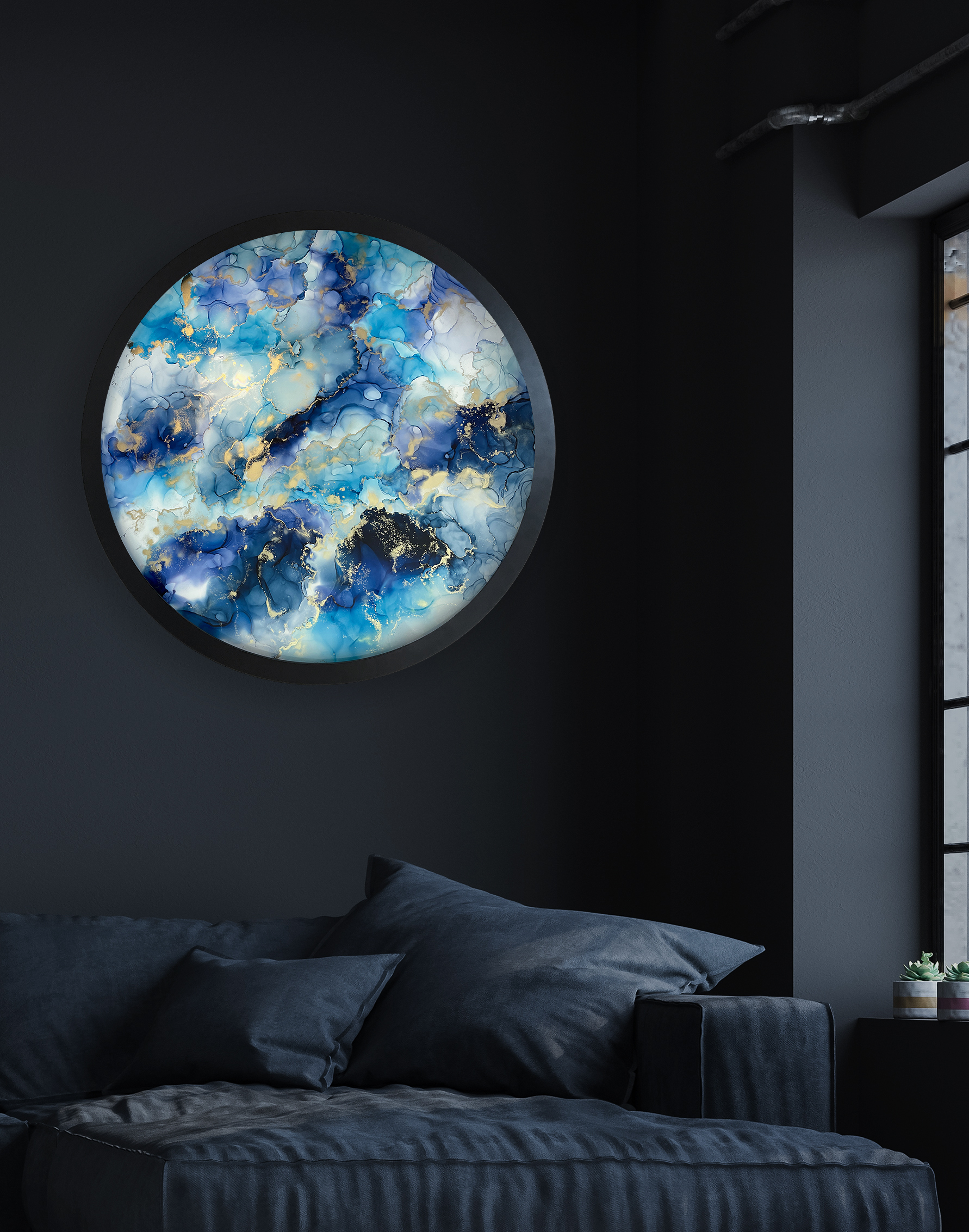 Modern Interior Design. Decorative Background Of A House, Apartment, Office Or Hotel.