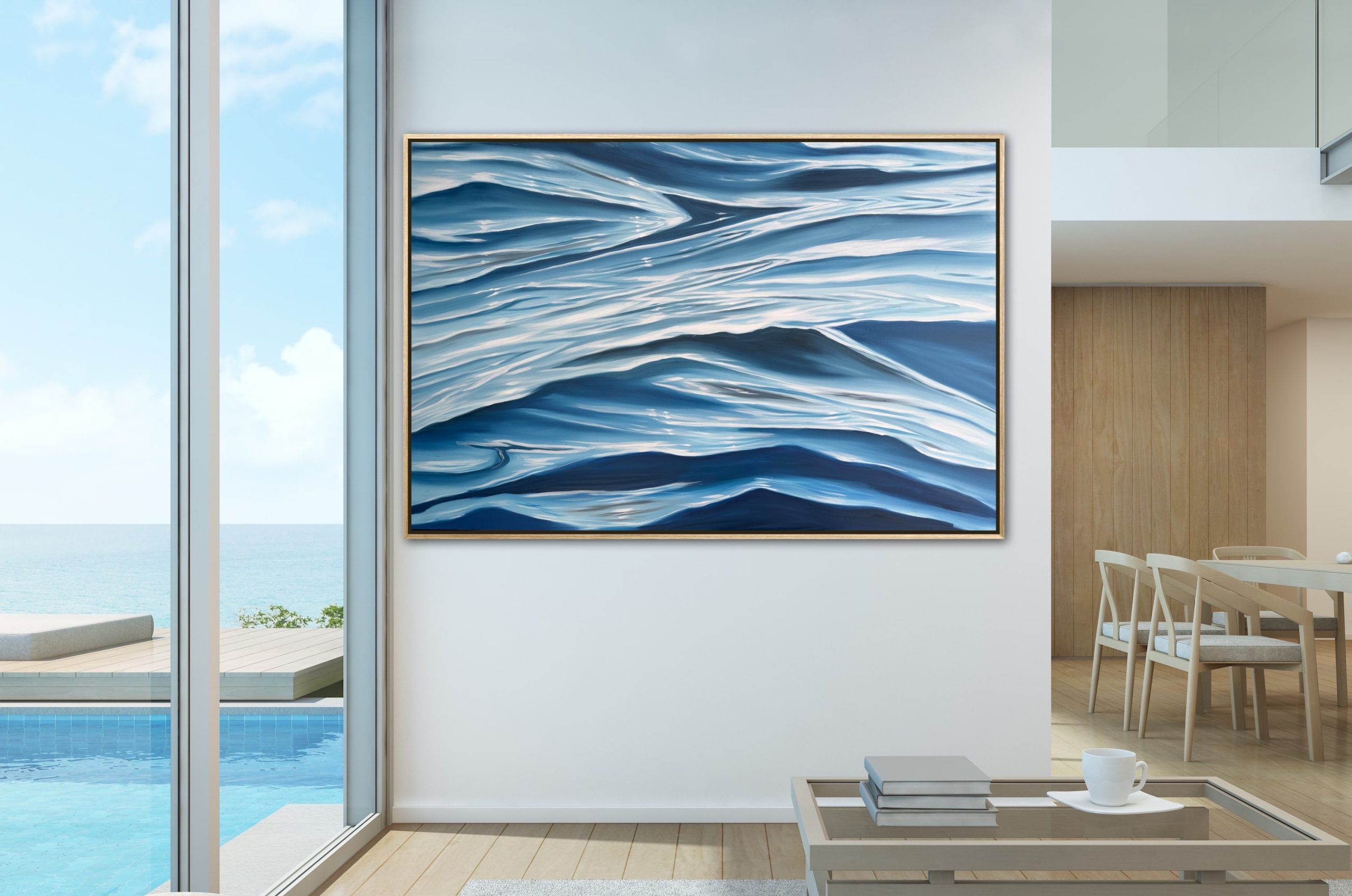 Alanah Jarvis Ocean Art Pool Side Interior