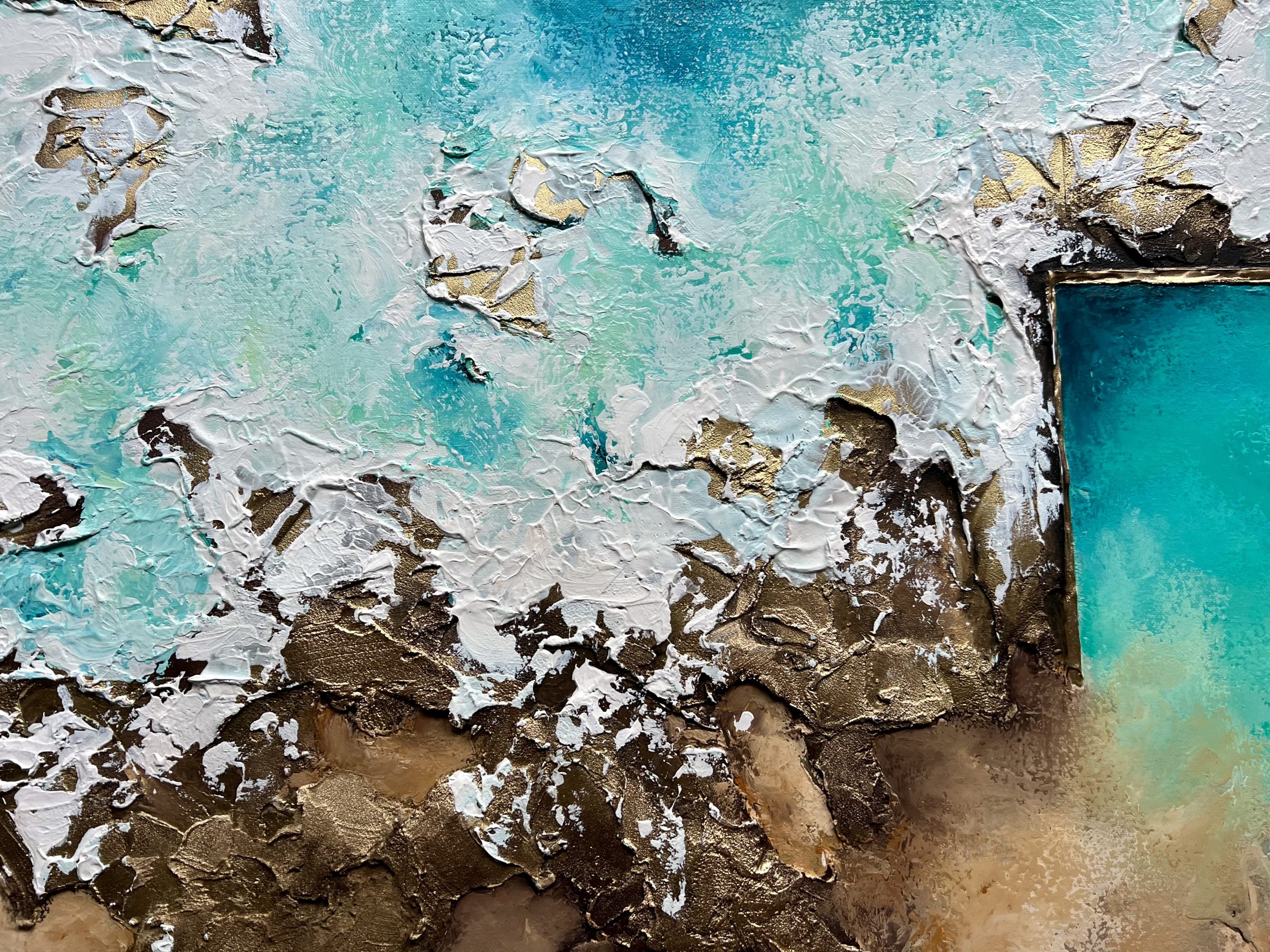 Pool And Rocks Detail